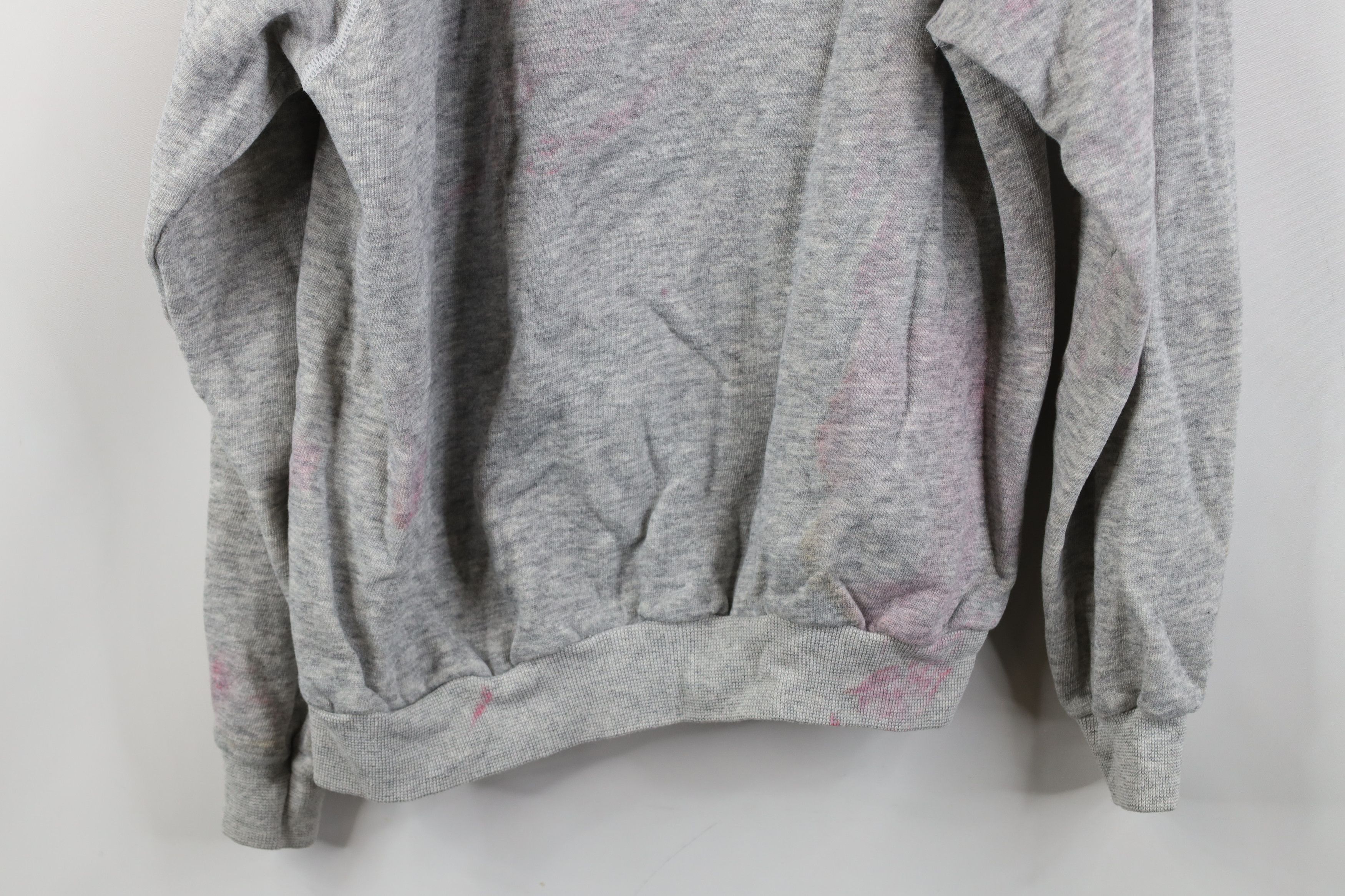 Vintage Vintage 80s Streetwear Alaska Hoodie Sweatshirt Gray USA Size L / US 10 / IT 46 - 15 Thumbnail