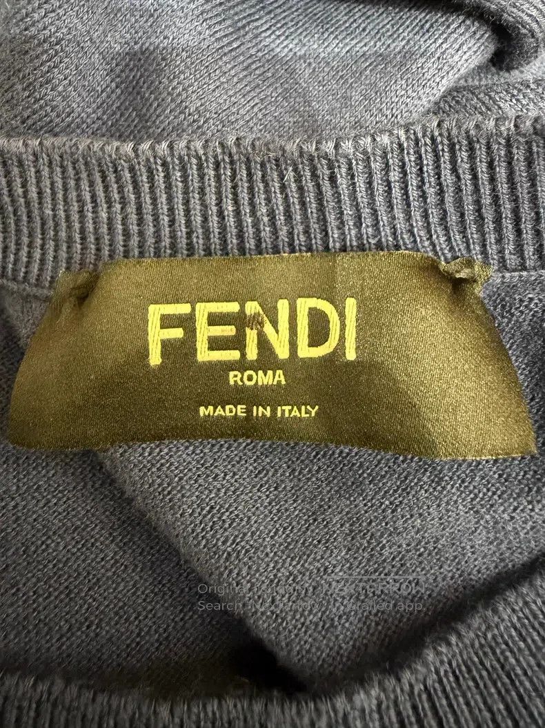 Fendi Fendi Men's Cashmere Sweater Size US S / EU 44-46 / 1 - 3 Thumbnail