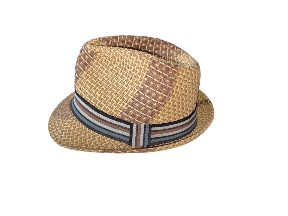 Designer Italian Raffia Fedora by Milani NEW Size ONE SIZE - 4 Thumbnail
