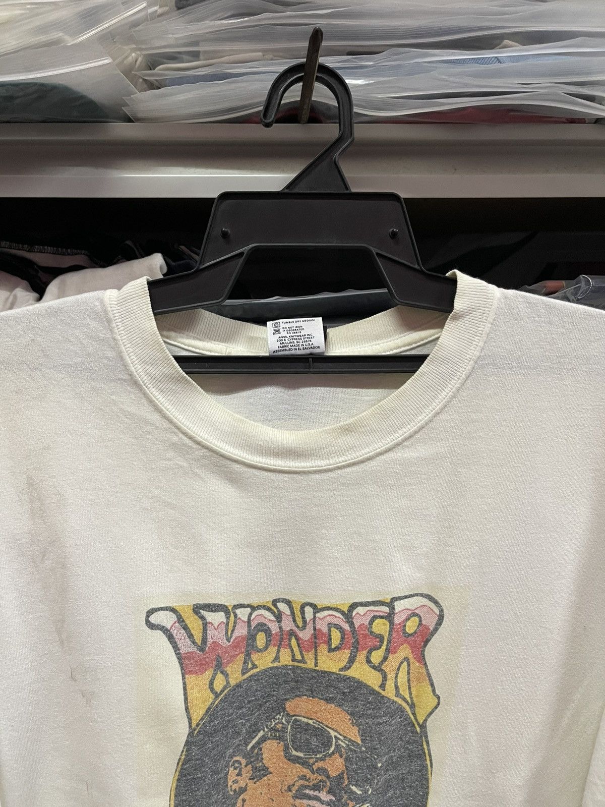 Vintage Vintage Stevie Wonder 73🔥🔥🔥 Size US XL / EU 56 / 4 - 8 Thumbnail