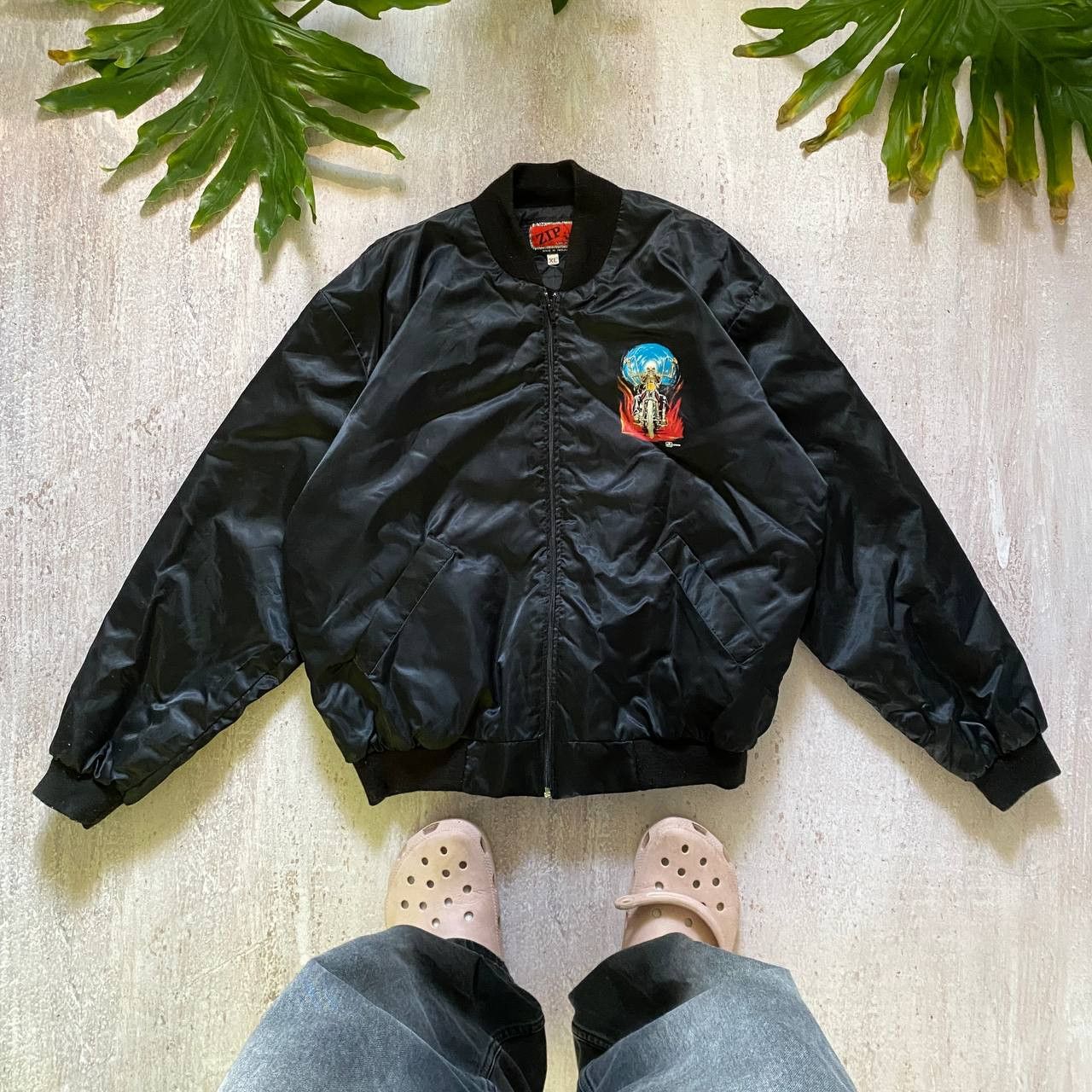 Other VINTAGE 90S MA-1 ARCHIVE SKELETON RARE BOMBER JACKET 155 Size US XL / EU 56 / 4 - 2 Thumbnail
