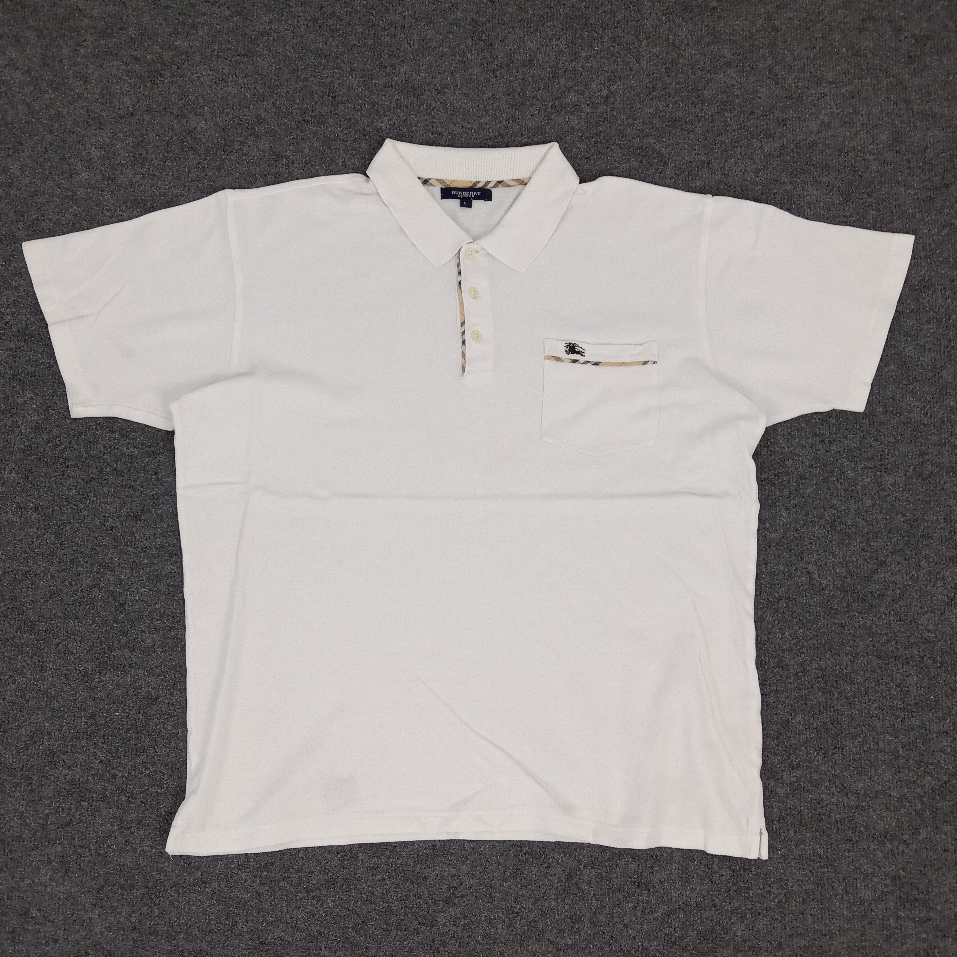 Burberry × Vintage Burberry London Nova Check Polos Size US XL / EU 56 / 4 - 1 Thumbnail