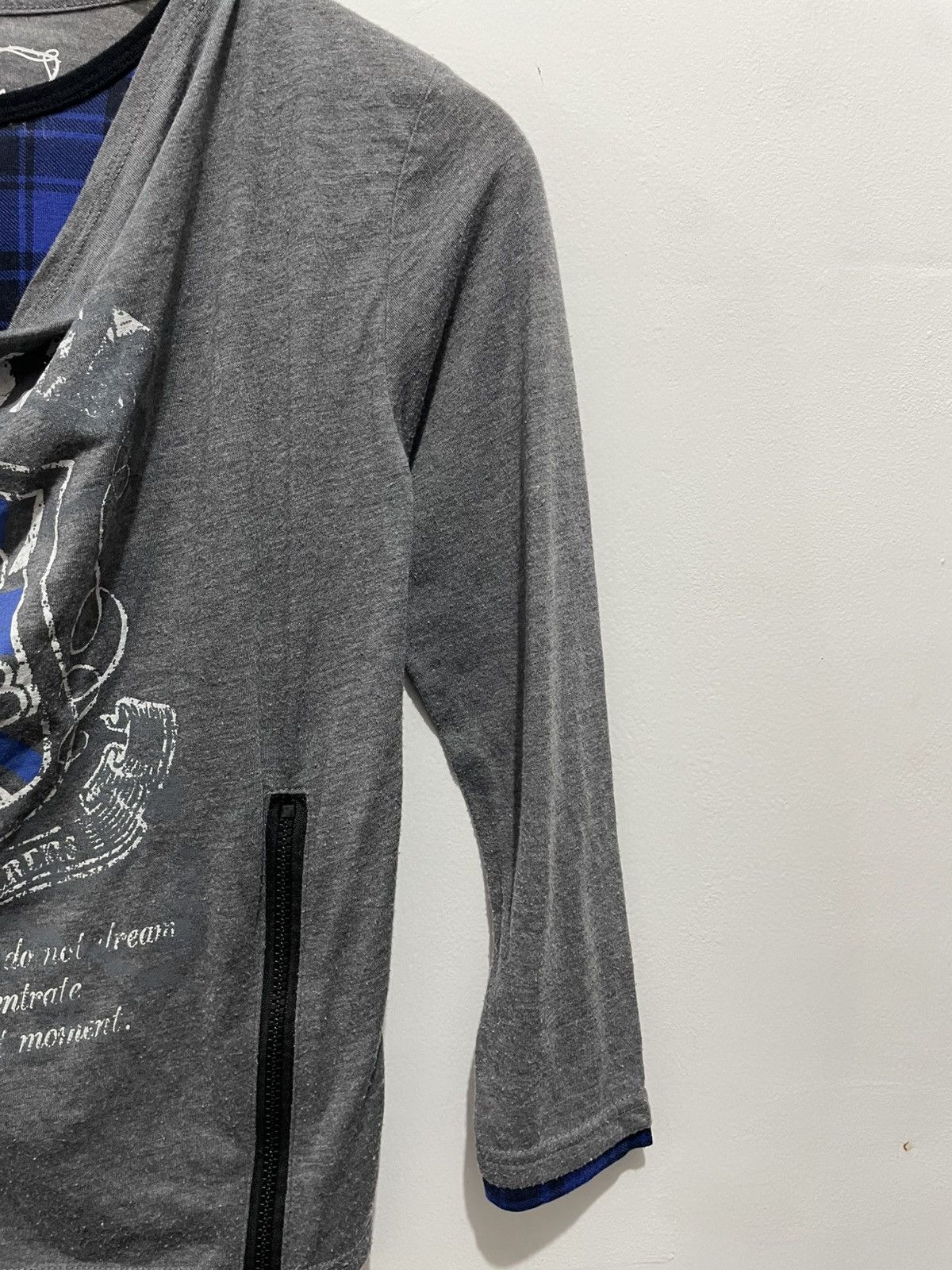 Beauty Beast × If Six Was Nine × Japanese Brand BINDINGOFFER💥 Gangbuster double layer longsleeve Size US S / EU 44-46 / 1 - 4 Thumbnail