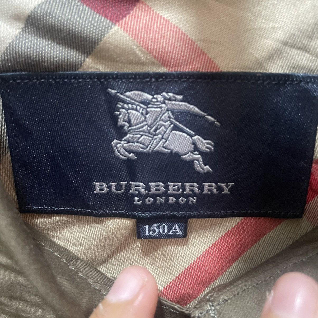 Burberry Burberry London Brand Cotton Parachute Collar Crop Jacket Size S / US 4 / IT 40 - 4 Thumbnail