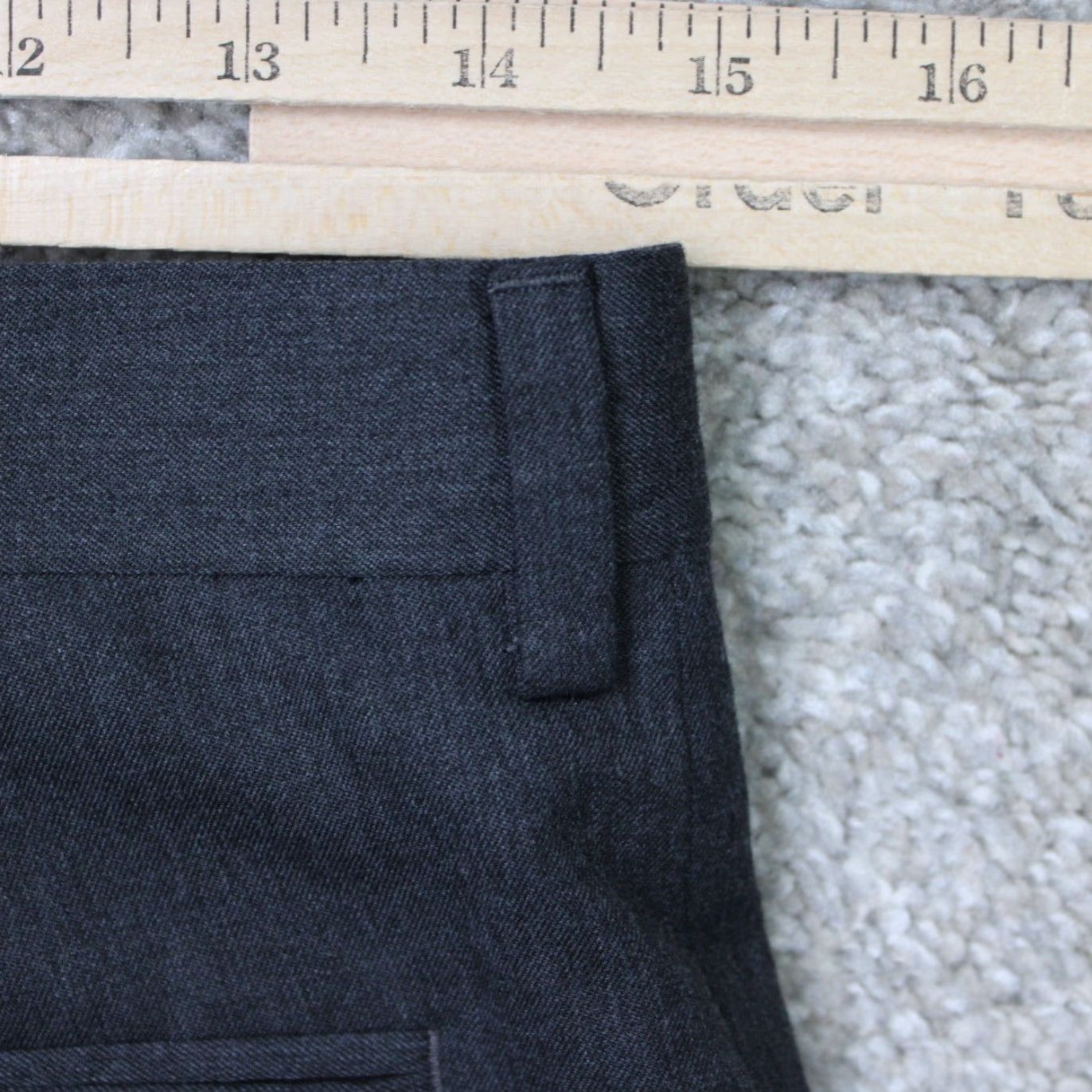 Ralph Lauren LAUREN Ralph Lauren Pants Womens 20R Gray Polyester/Rayon Flat Front Pants Women 30x27 Size 42" / US 20 - 7 Thumbnail
