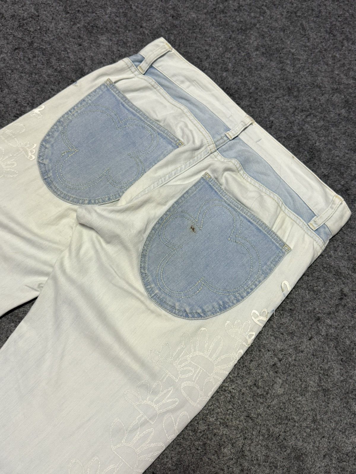 Issey Miyake TSUMORI CHISATO Issey Miyake Hybrid Hippie Light Jeans Size US 30 / EU 46 - 12 Thumbnail