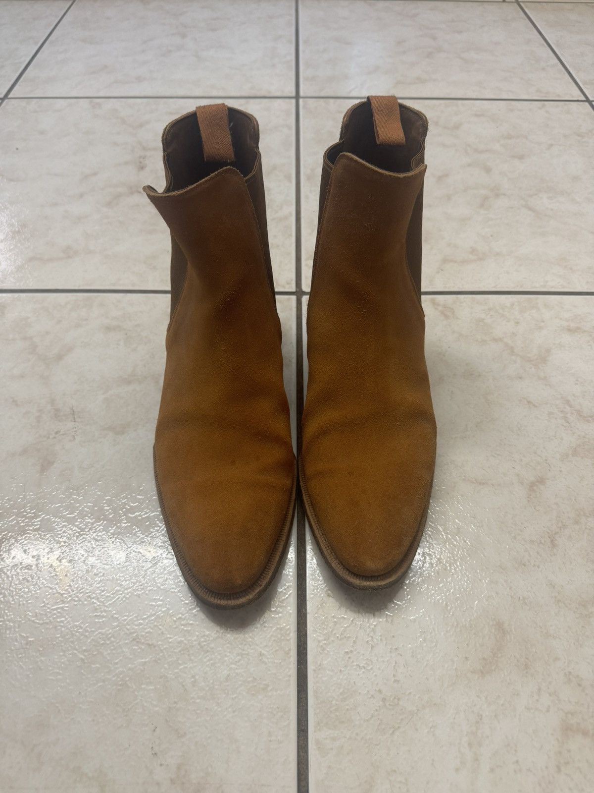 Story Et Fall Brown Tan Chelsea Boots Size US 7 / EU 40 - 1 Thumbnail