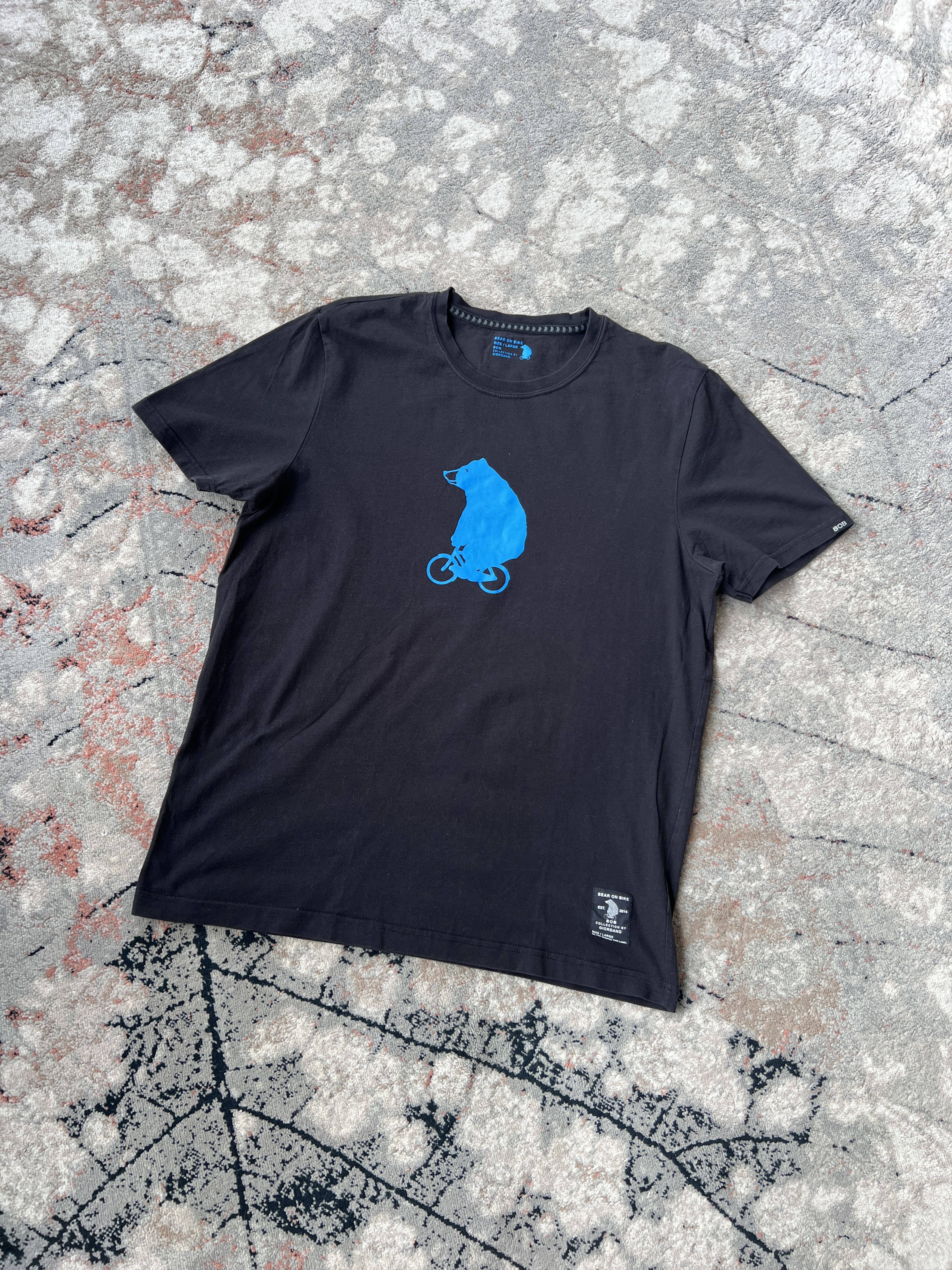 Other Bear On Bike Bob Collection By Giordano Tee Size US L / EU 52-54 / 3 - 1 Thumbnail