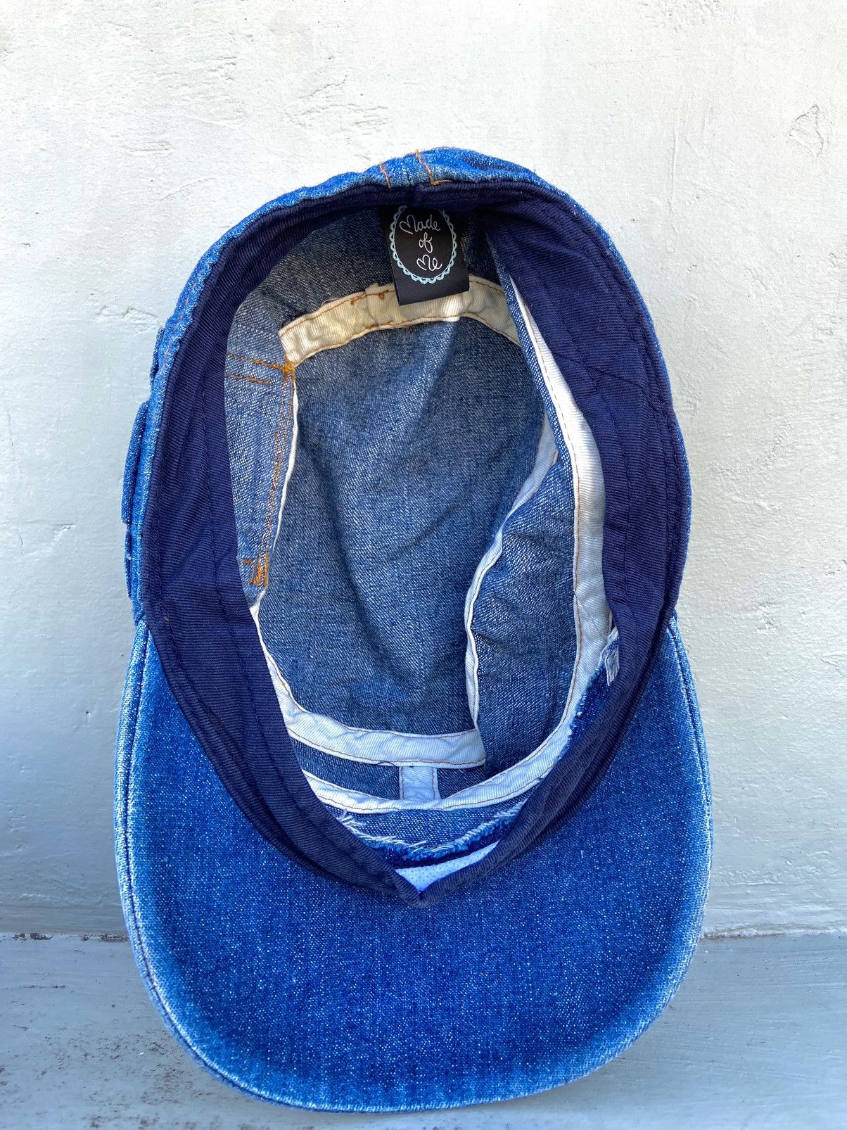 If Six Was Nine 2000s Made ob me pocket denim patrol hat Size ONE SIZE - 8 Thumbnail