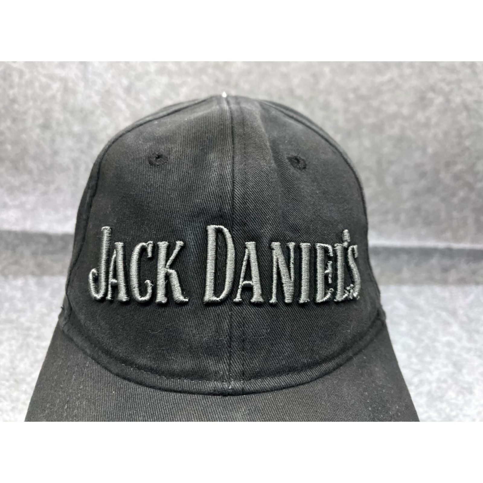 Vintage Jack Daniel's Hat Cap Strap Back Adult One Size Black Cotton Tennessee Whiskey Baseball Cap Mens One Size Black Cotton Logo Outdoor Whiskey Hat Cap Size ONE SIZE - 2 Thumbnail