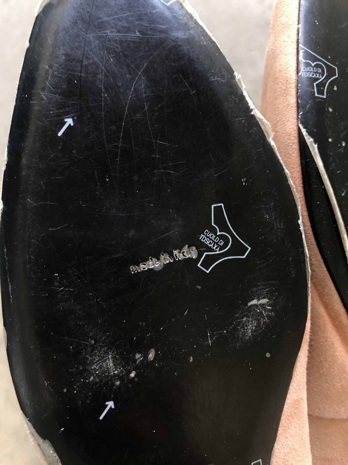 The Row The Row - Lady D Pale Flamingo Suede Ballerina Flat Size US 8 / IT 38 - 6 Thumbnail