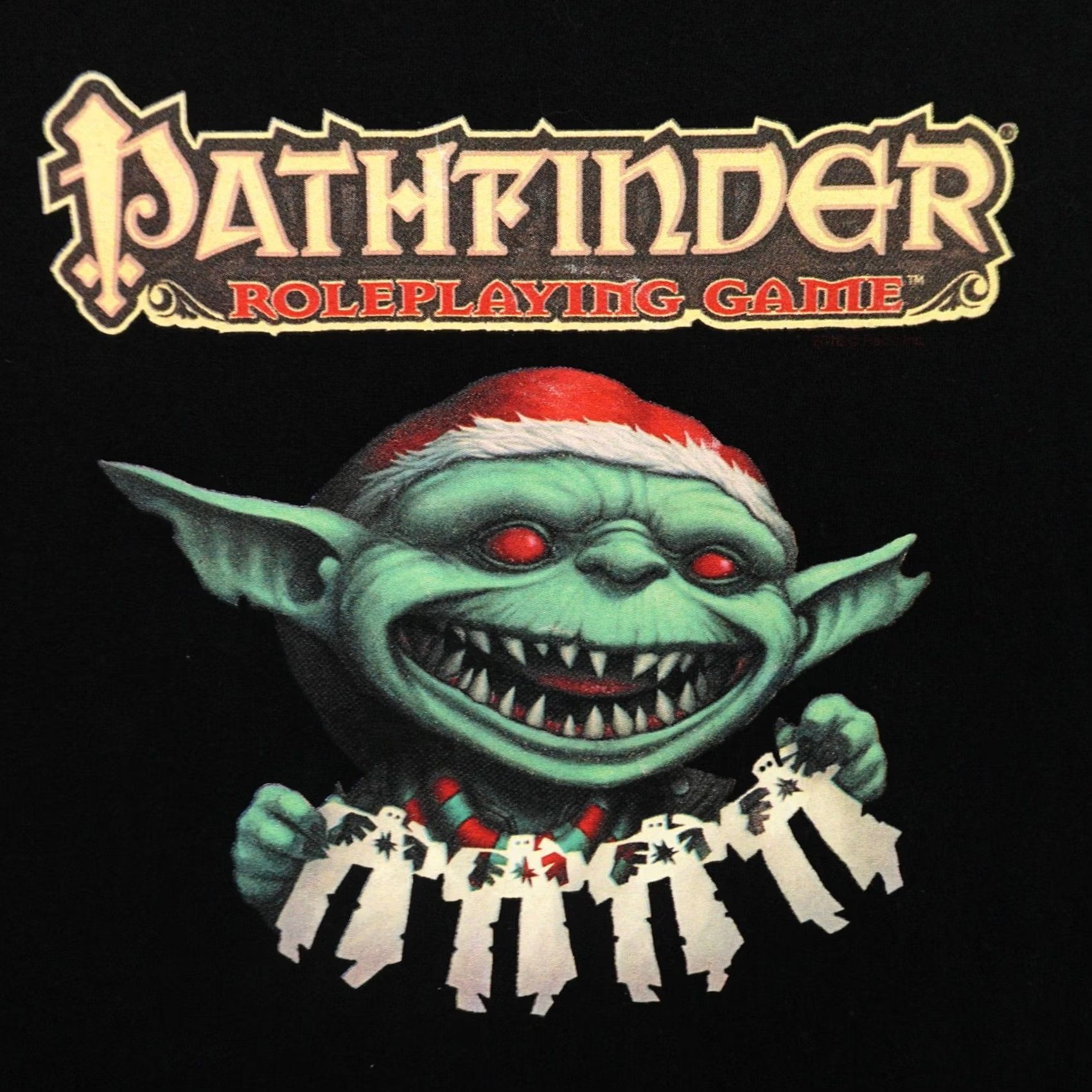 Gildan Gildan Pathfinder Roleplaying Game Tshirt Large (21X29) Goblin Graphic Promo Mens Shirt Black Games Size US L / EU 52-54 / 3 - 2 Thumbnail