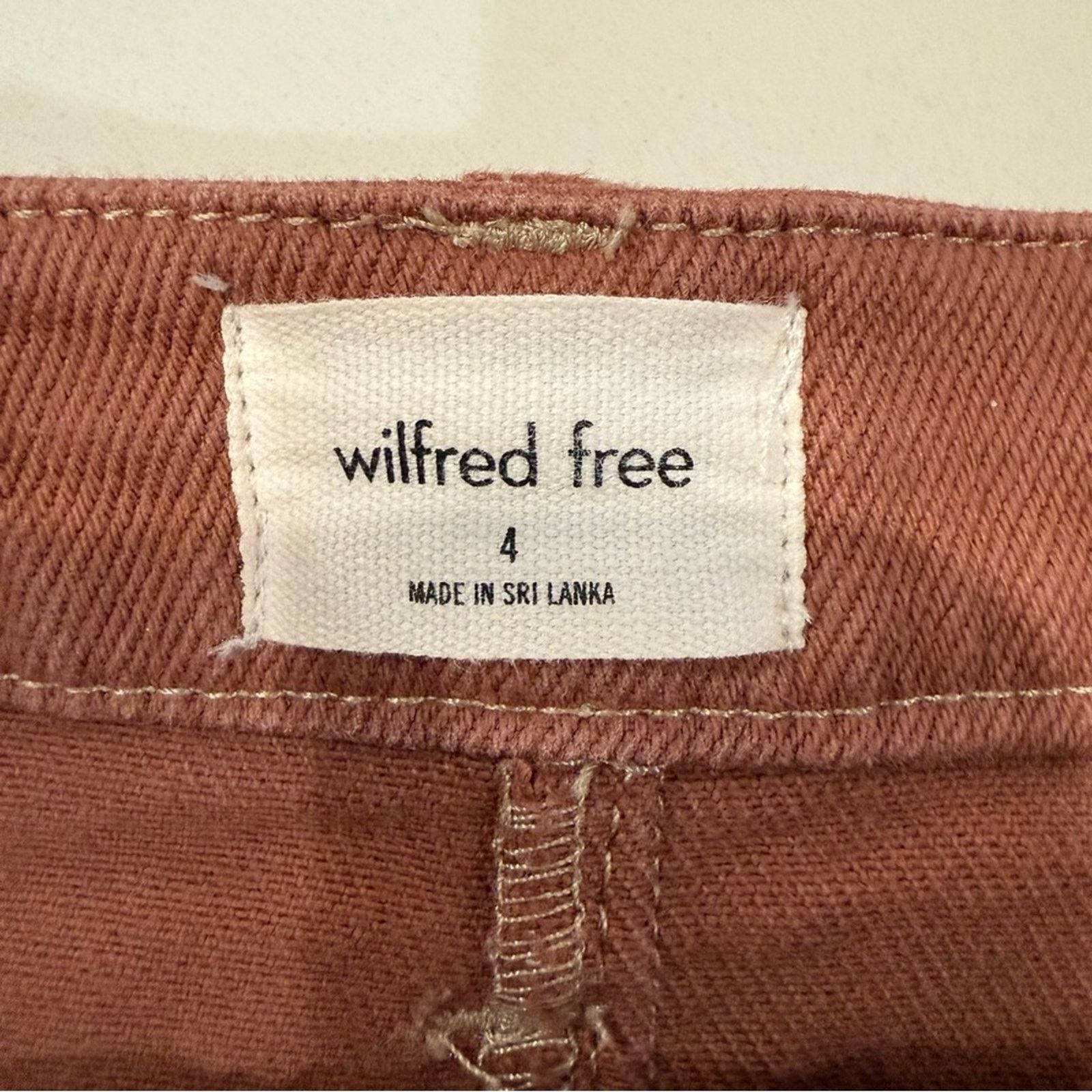 Aritzia Wilfred Free by Aritzia Denim Date Night Mini Skirt Womens 4 Size 27" / US 4 / IT 40 - 3 Thumbnail