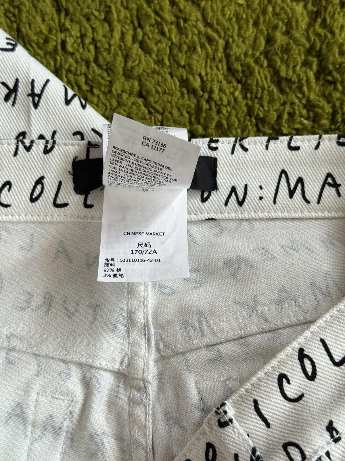 Max Mara Max Mara Weekend x Donald Robertson flared monogram jeans Size 30" / US 8 / IT 44 - 10 Thumbnail