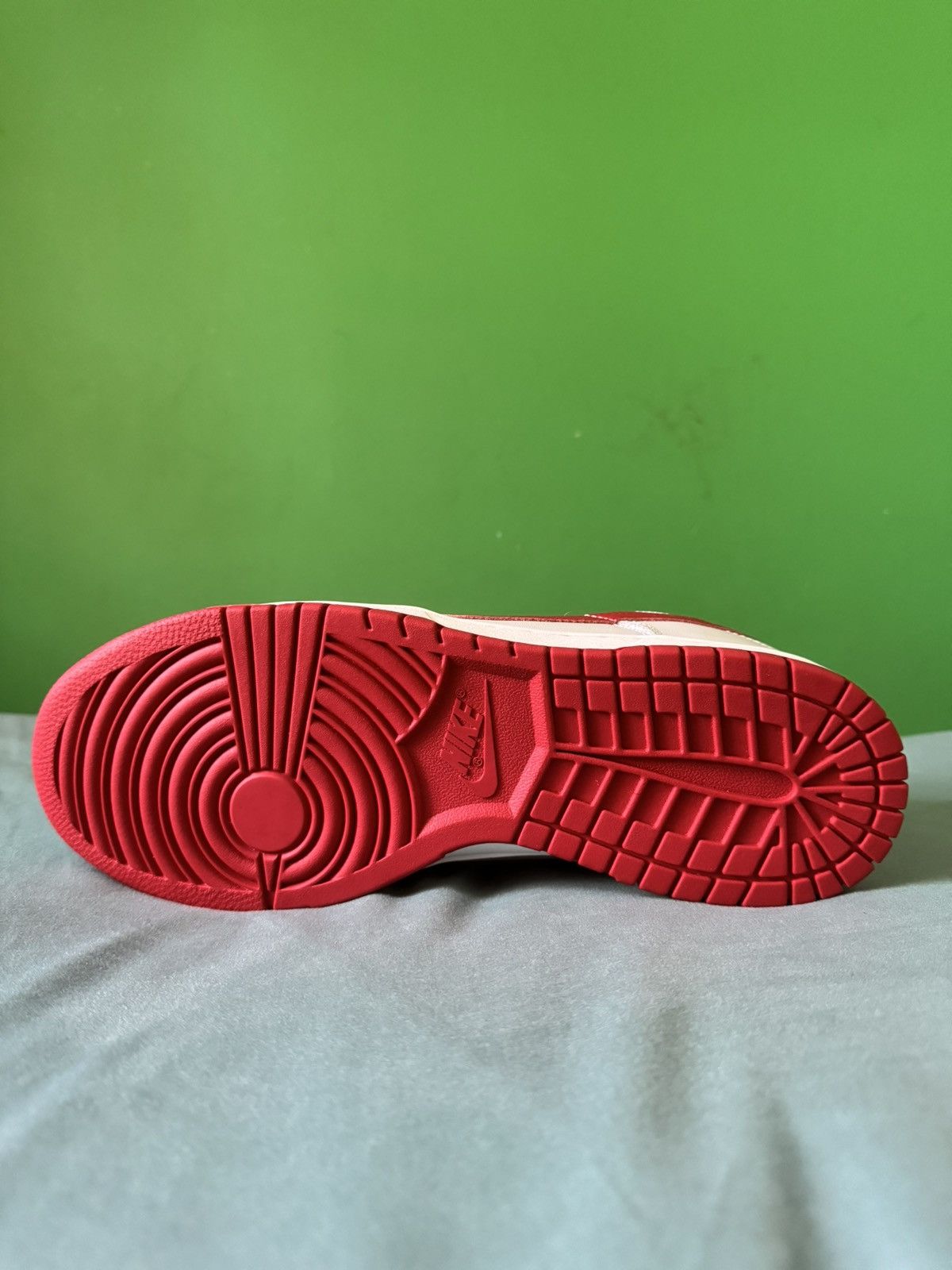 Nike Nike Dunk Low Vast Grey Varsity Red 2023 Size US 11.5 / EU 44-45 - 5 Thumbnail