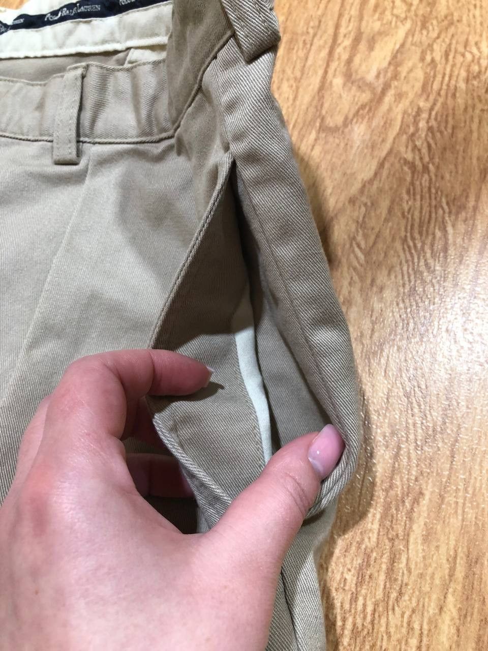 Polo Ralph Lauren Polo Ralph Lauren Pants Andrew Chino Pant Beige khaki cotton Size US 38 / EU 54 - 17 Thumbnail