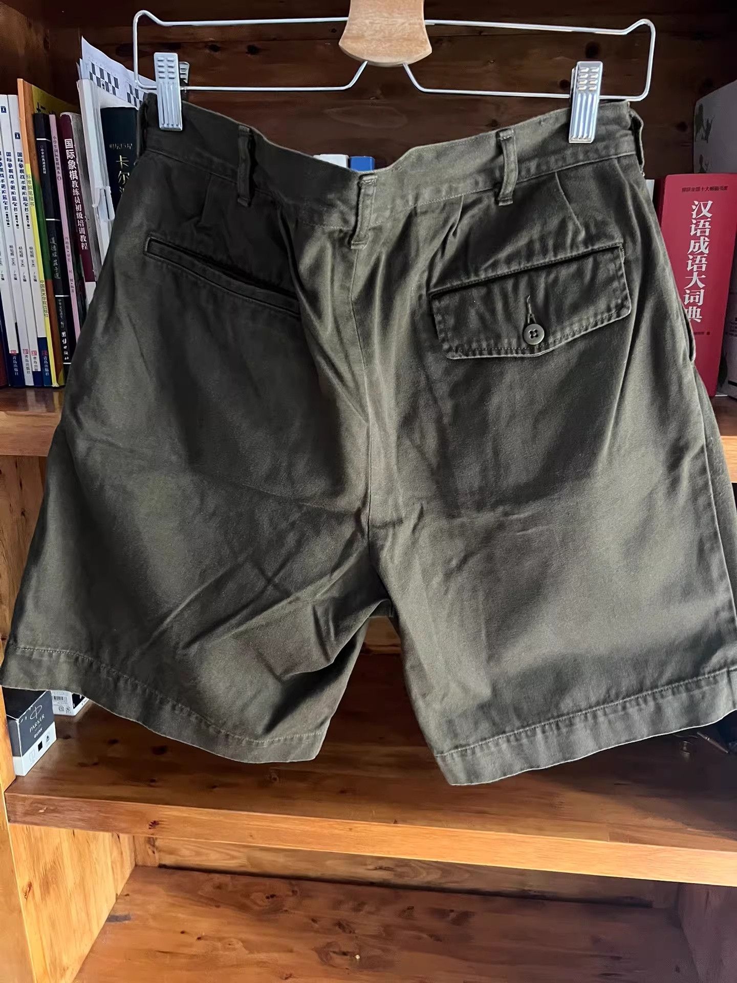 BARNS OUTFITTERS Barns Olive Casual Shorts Size US 26 / EU 42 - 7 Thumbnail