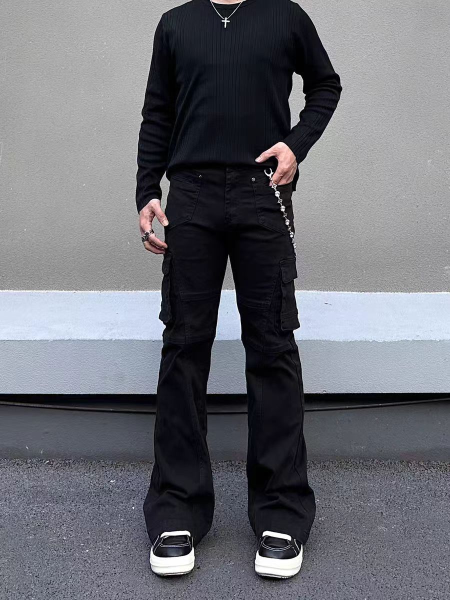 Jean Loose-fitting black pants Size US 34 / EU 50 - 5 Thumbnail