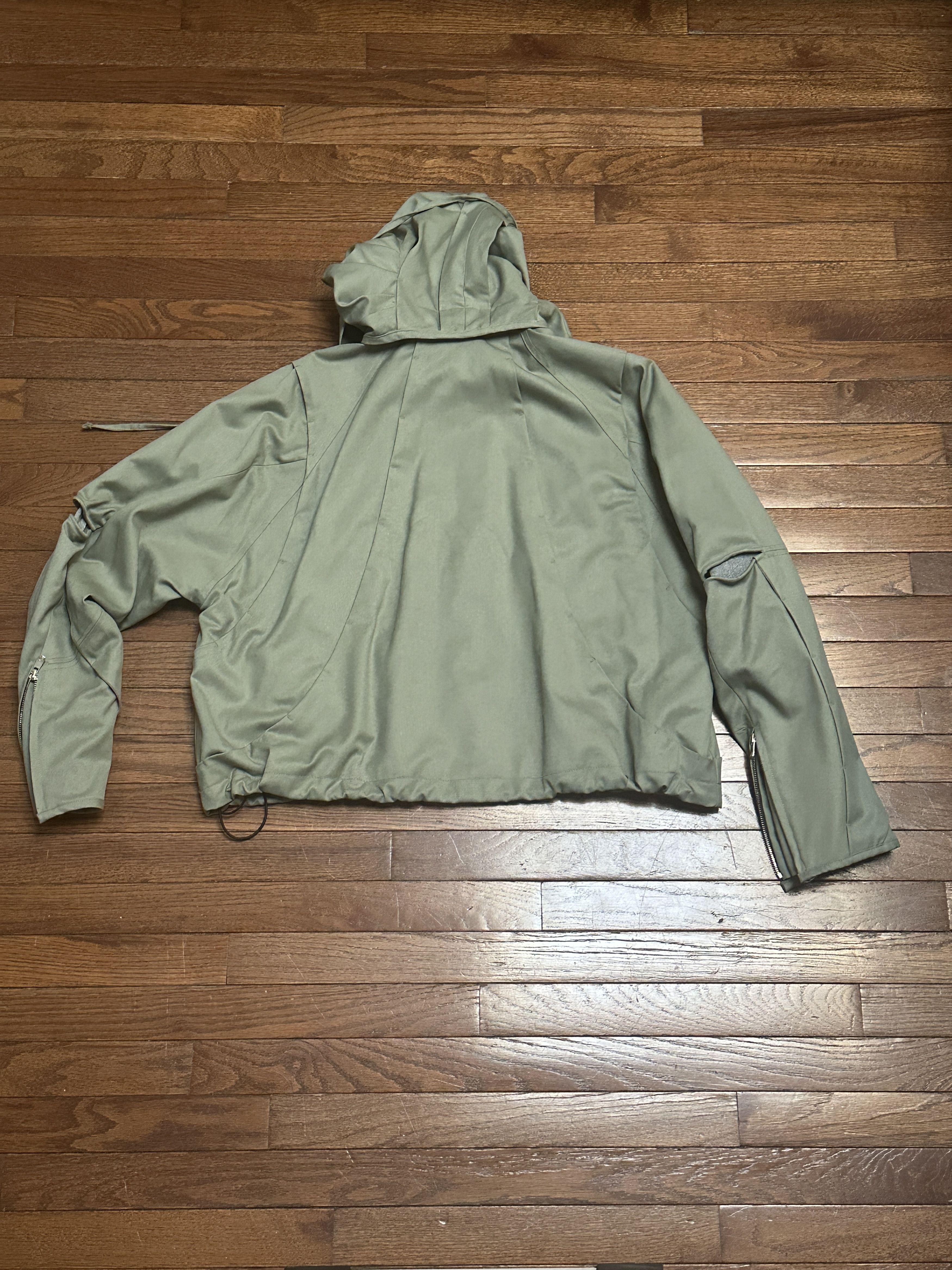 FFFPOSTALSERVICE FFFPOSTALSERVICE Tokyo Green Hooded Parachute Bomber Size US M / EU 48-50 / 2 - 4 Thumbnail
