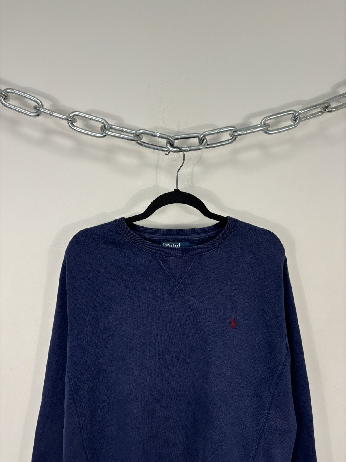 Polo Ralph Lauren Vintage Polo Ralph Lauren Men’s Classic Navy Blue Sweatshirt Size US M / EU 48-50 / 2 - 3 Thumbnail