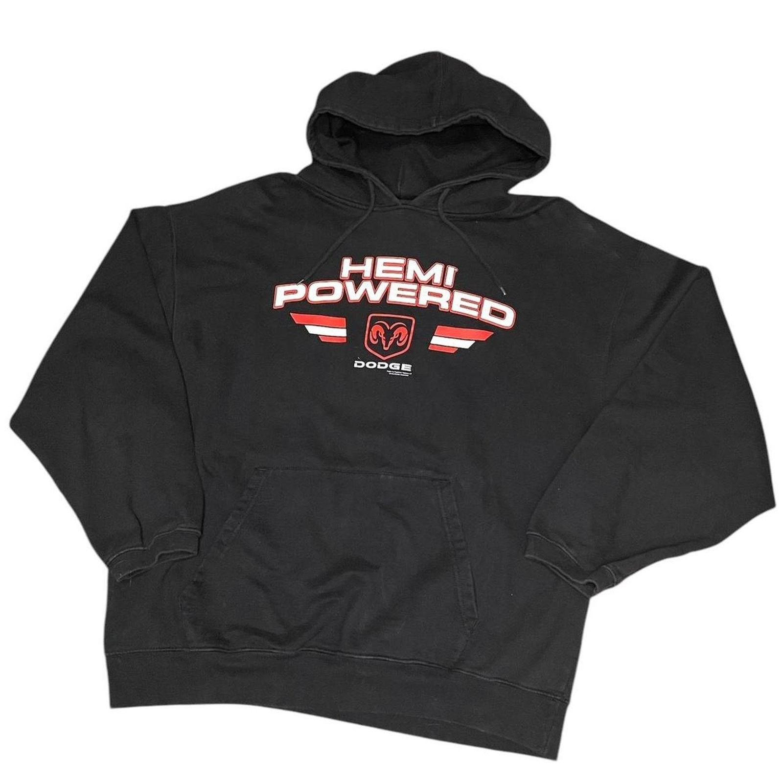 Vintage Y2k Dodge Hemi Powered Car Hoodie Size US XL / EU 56 / 4 - 1 Thumbnail