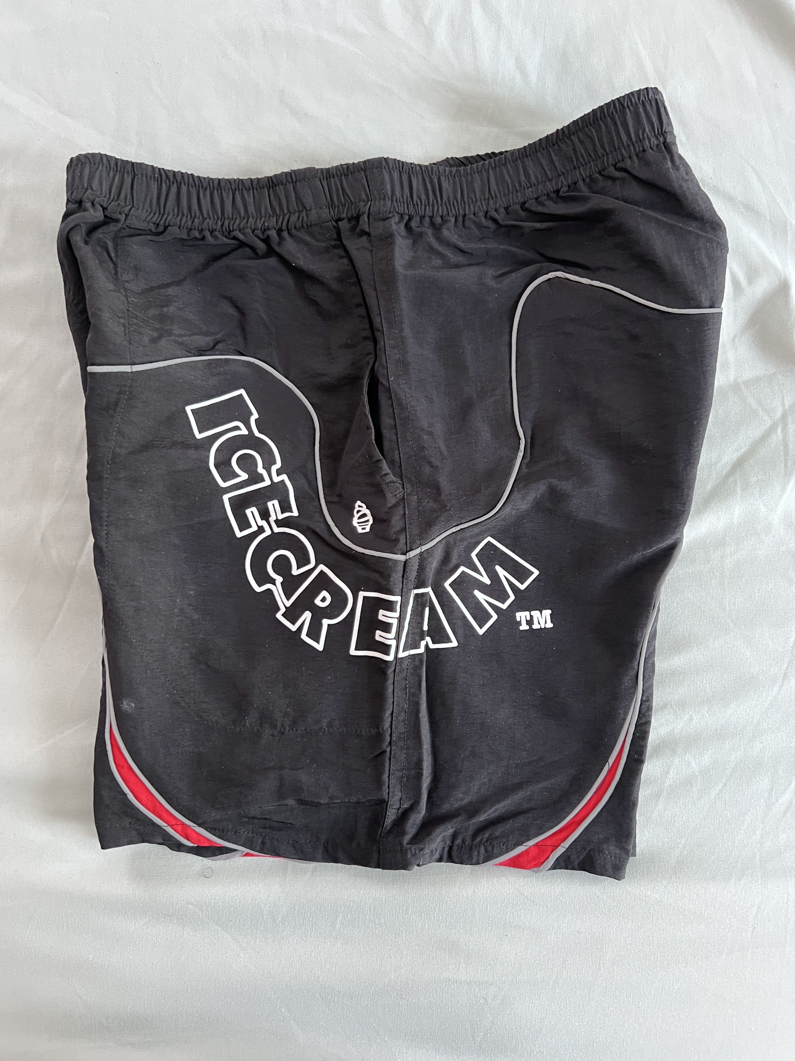 Icecream Ice Cream Men's Lime Nylon Shorts (Small) Size US 30 / EU 46 - 3 Thumbnail