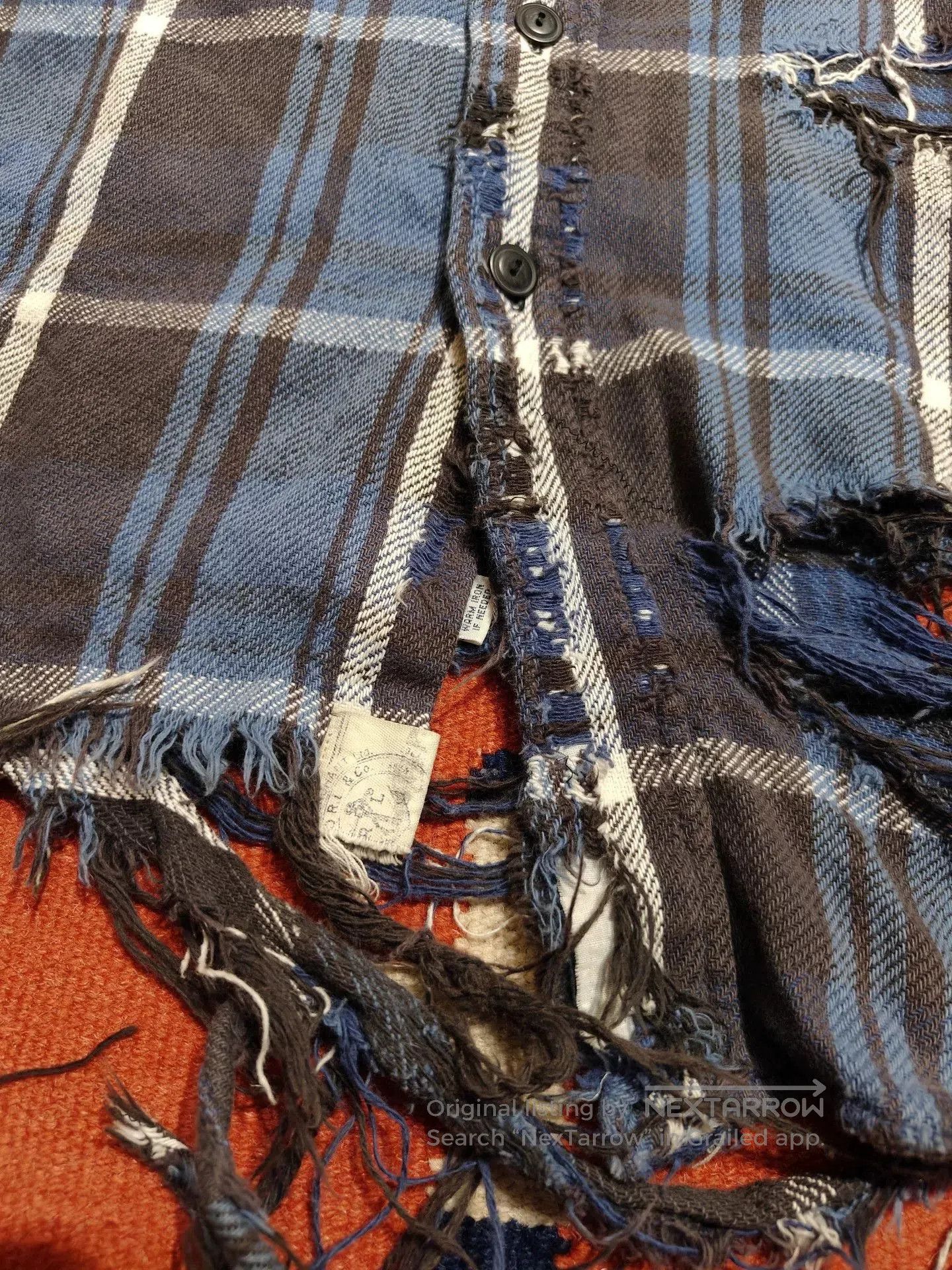 VINNY's Vintage Polo Ralph Lauren Flannel Shirt. Size US M / EU 48-50 / 2 - 4 Thumbnail