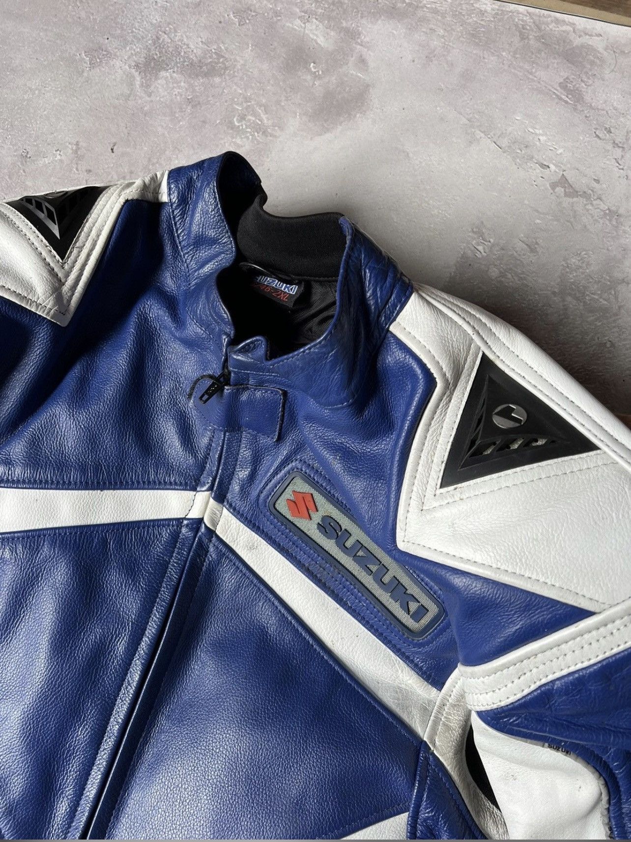 Other Vintage Suzuki Leather Moto Racing Set(jacket+pants) Size US XL / EU 56 / 4 - 3 Thumbnail