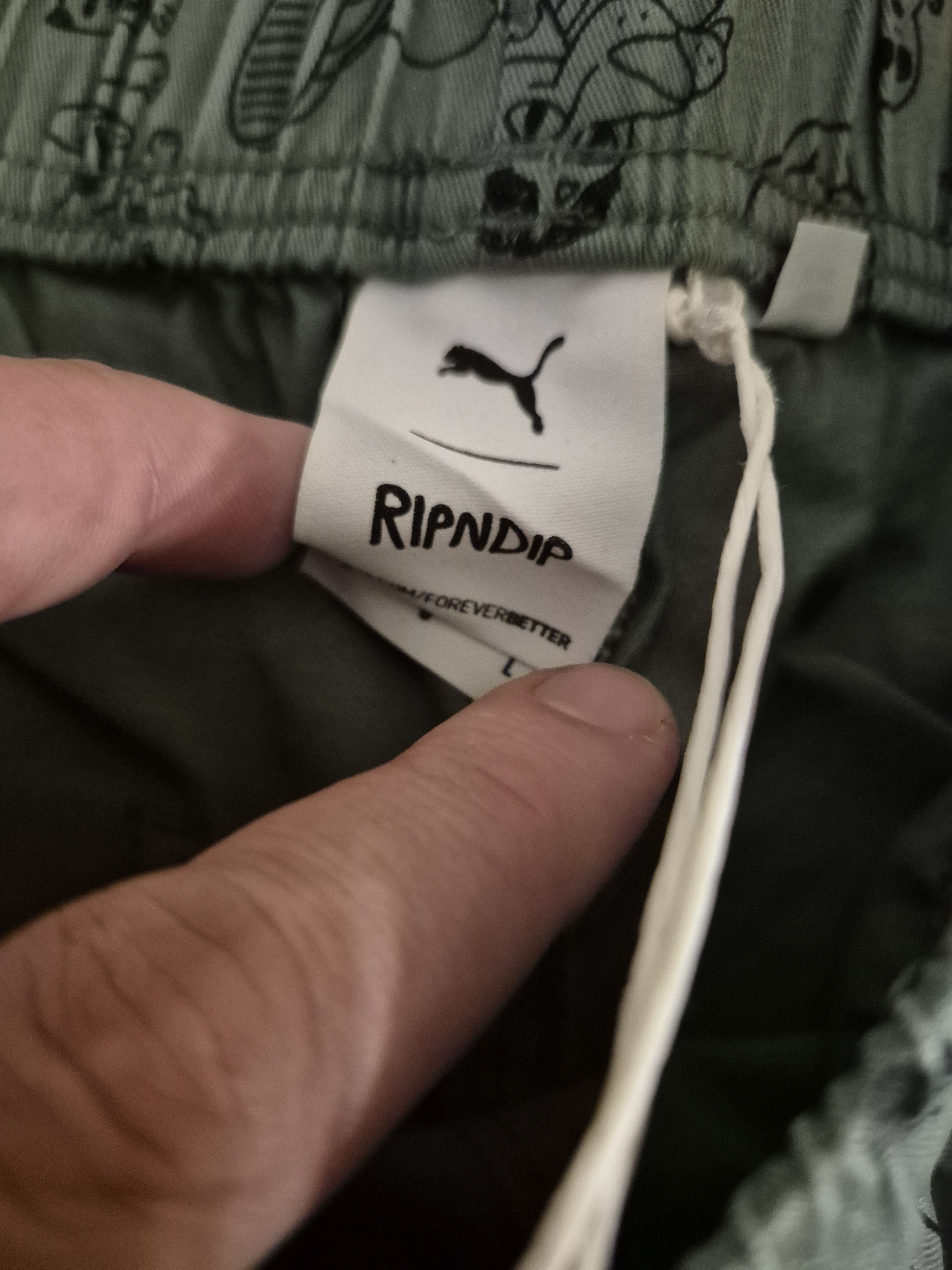 Puma Puma x Rip N Dip Eucalyptus Twill Pants Size Large Size US 34 / EU 50 - 7 Thumbnail