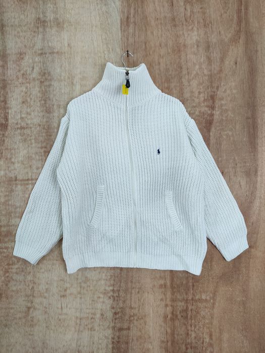 Ralph Lauren Polo Ralph Lauren aran isle knitwear zipper sweater #4228DLL Size US L / EU 52-54 / 3 - 7 Thumbnail