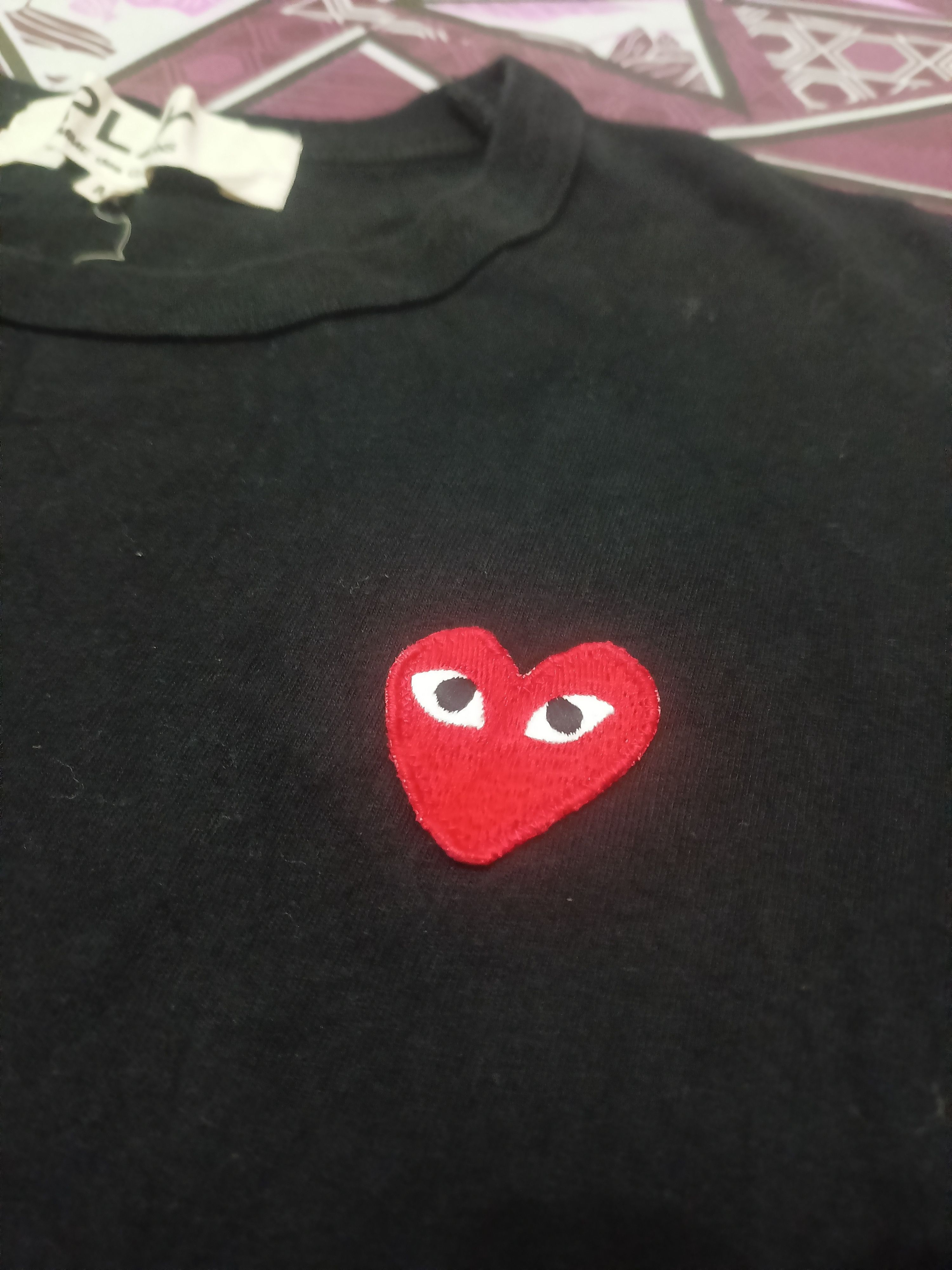 Comme des Garcons PLAY × Japanese Brand Vintage Play Comme des Garçons Long Sleeve Single Stitch Size M / US 6-8 / IT 42-44 - 2 Thumbnail