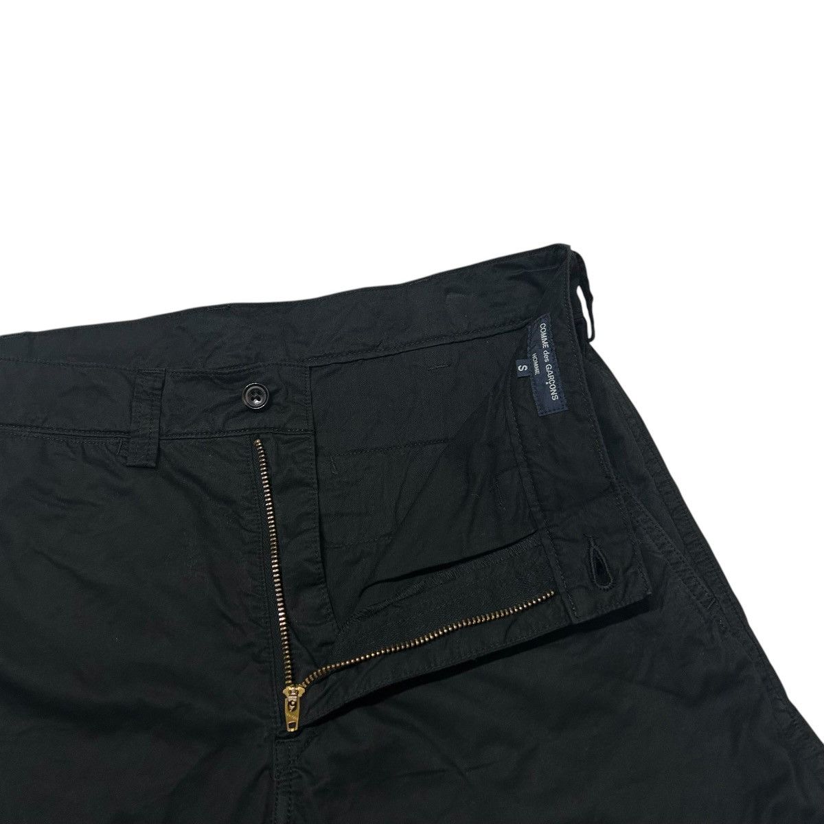 Comme des Garcons Homme 708 Comme Des Garcons Homme pants men cotton rare Black Size US 31 - 3 Thumbnail