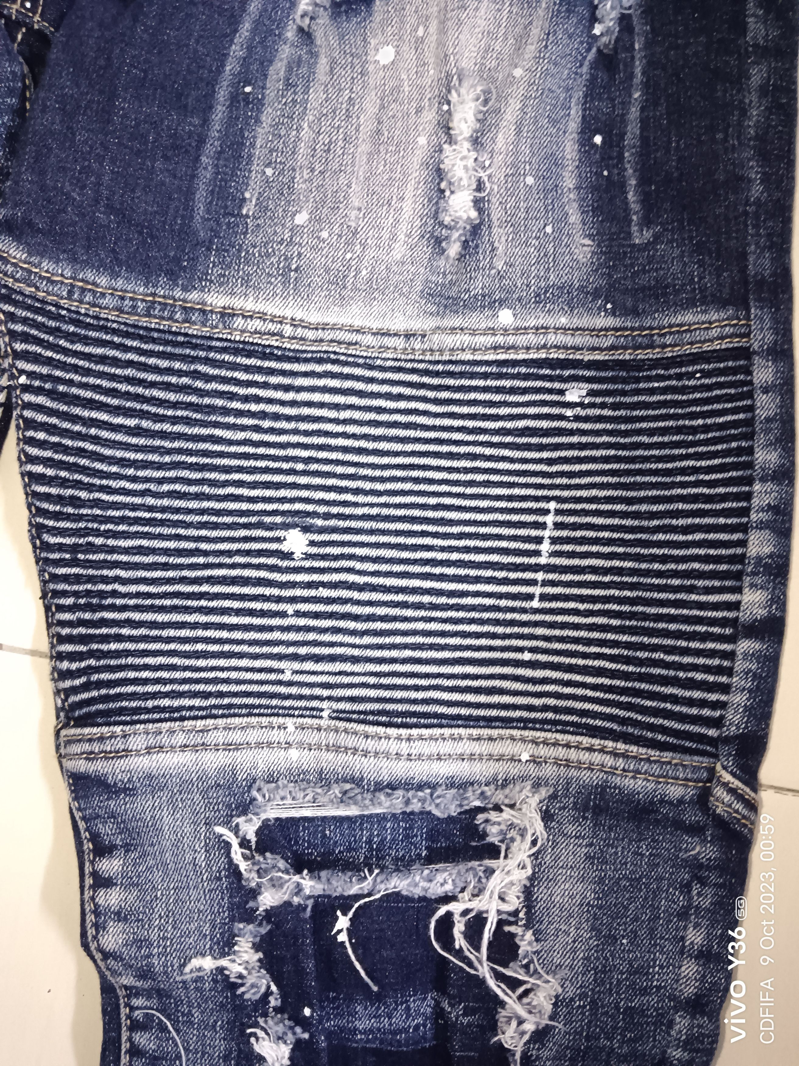 Other Rare💥💥Custom Balmain Elastane Biker Denim Size US 32 / EU 48 - 7 Thumbnail