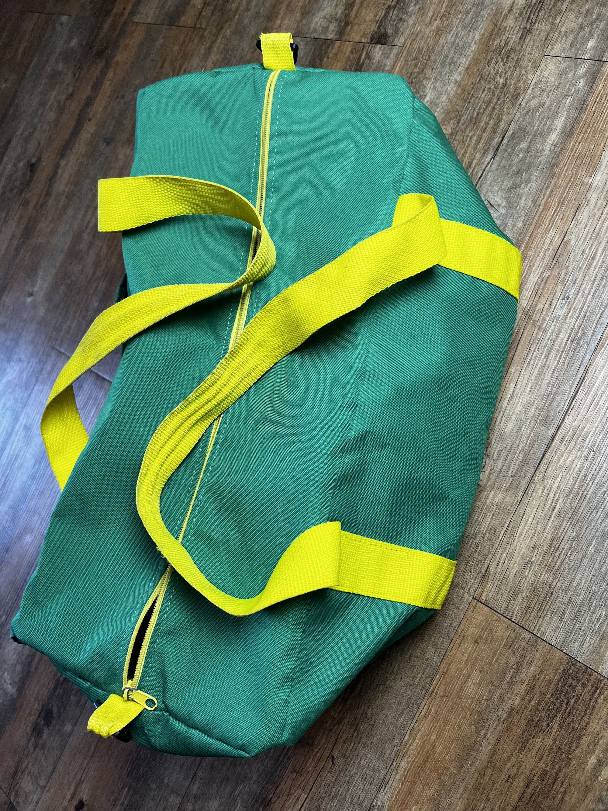 John Deere Vintage 1980's John Deere "Ottumwa Works" Duffle Bag Size ONE SIZE - 5 Thumbnail