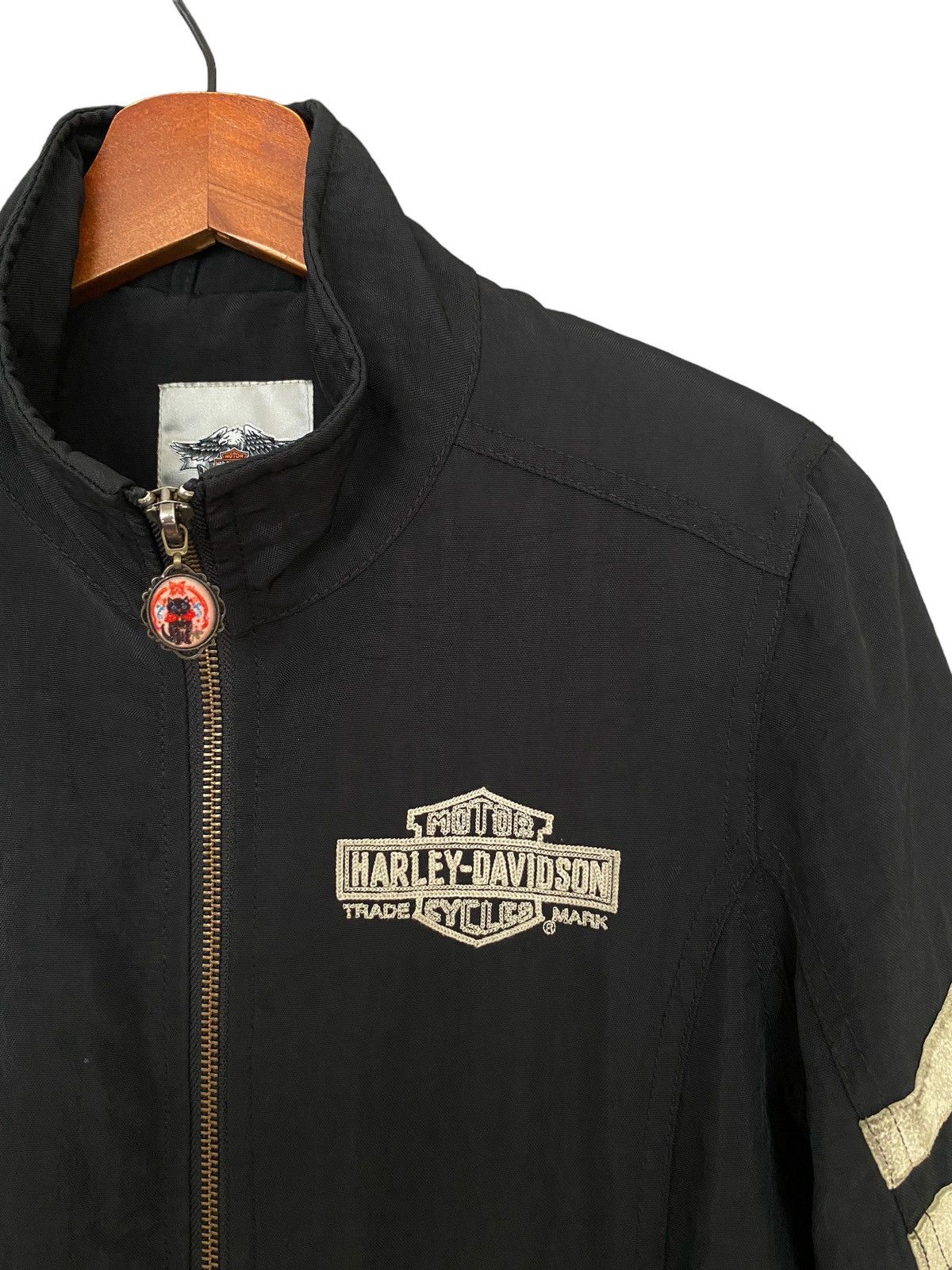 Harley Davidson × Vintage Vintage Brand Harley Davidson Bikers Jacket 2000s Size US S / EU 44-46 / 1 - 7 Thumbnail