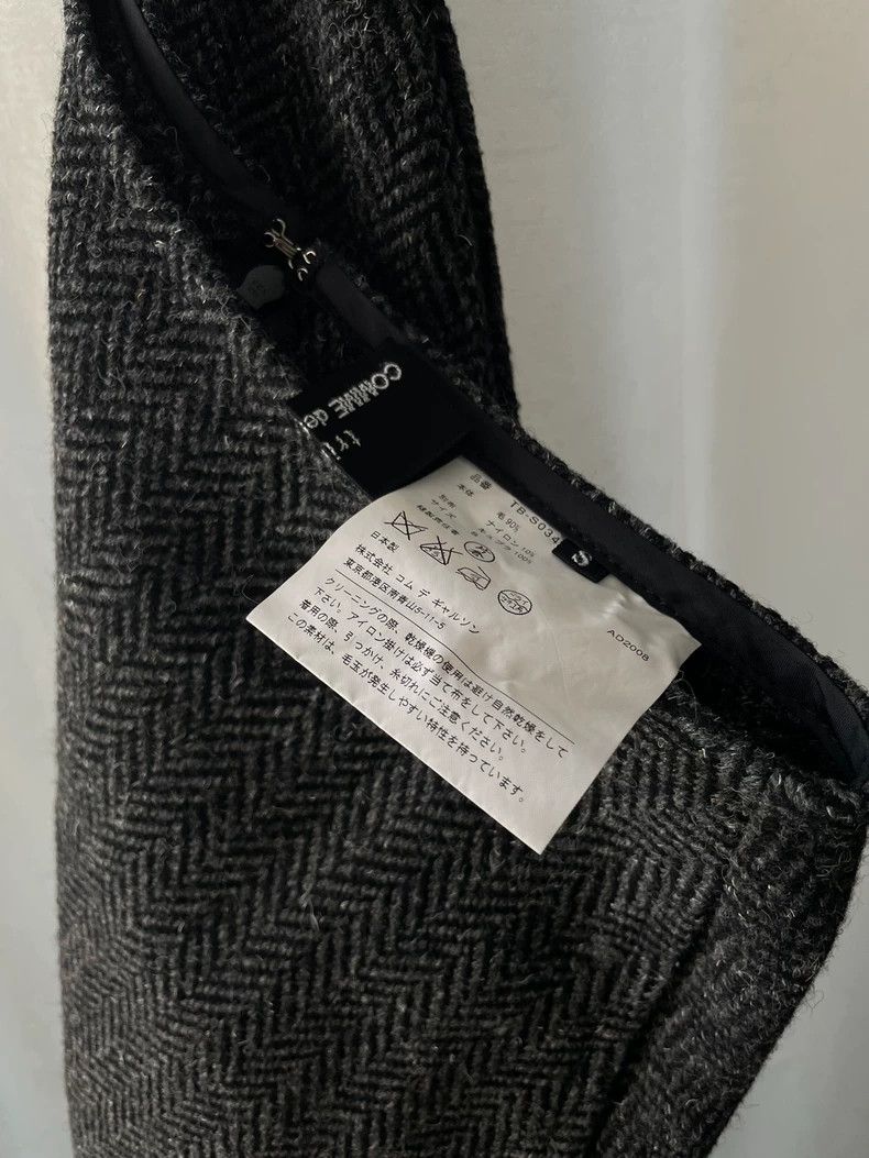 Comme des Garcons Comme des Garçons size s Medieval wool chiffon herringbon Size 25" / US 0 / IT 36 - 4 Thumbnail