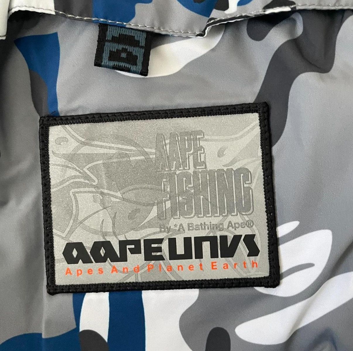 Aape × Bape AAPE By A Bathing Ape utility gilet in camo Size US M / EU 48-50 / 2 - 4 Thumbnail