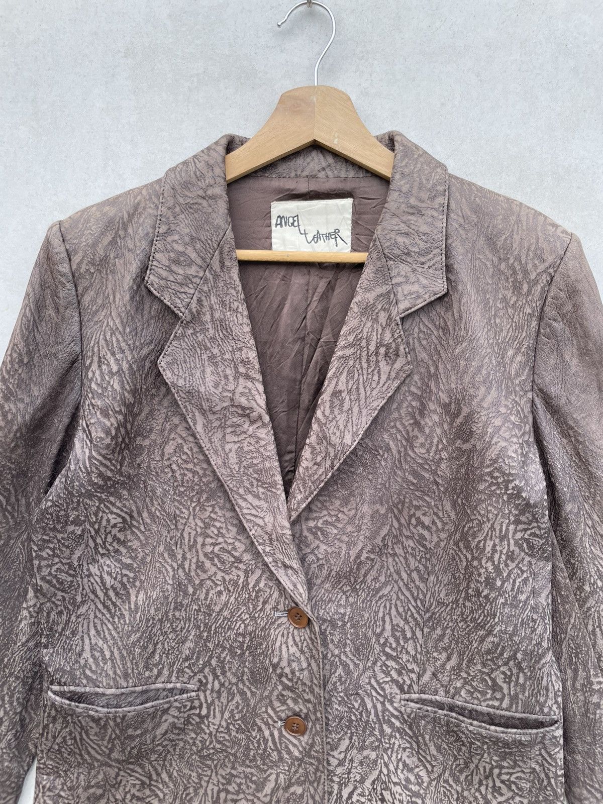 Leather 🔥Accept Binding Offer🔥 Angel Leather Blazer Jacket Size US S / EU 44-46 / 1 - 4 Thumbnail