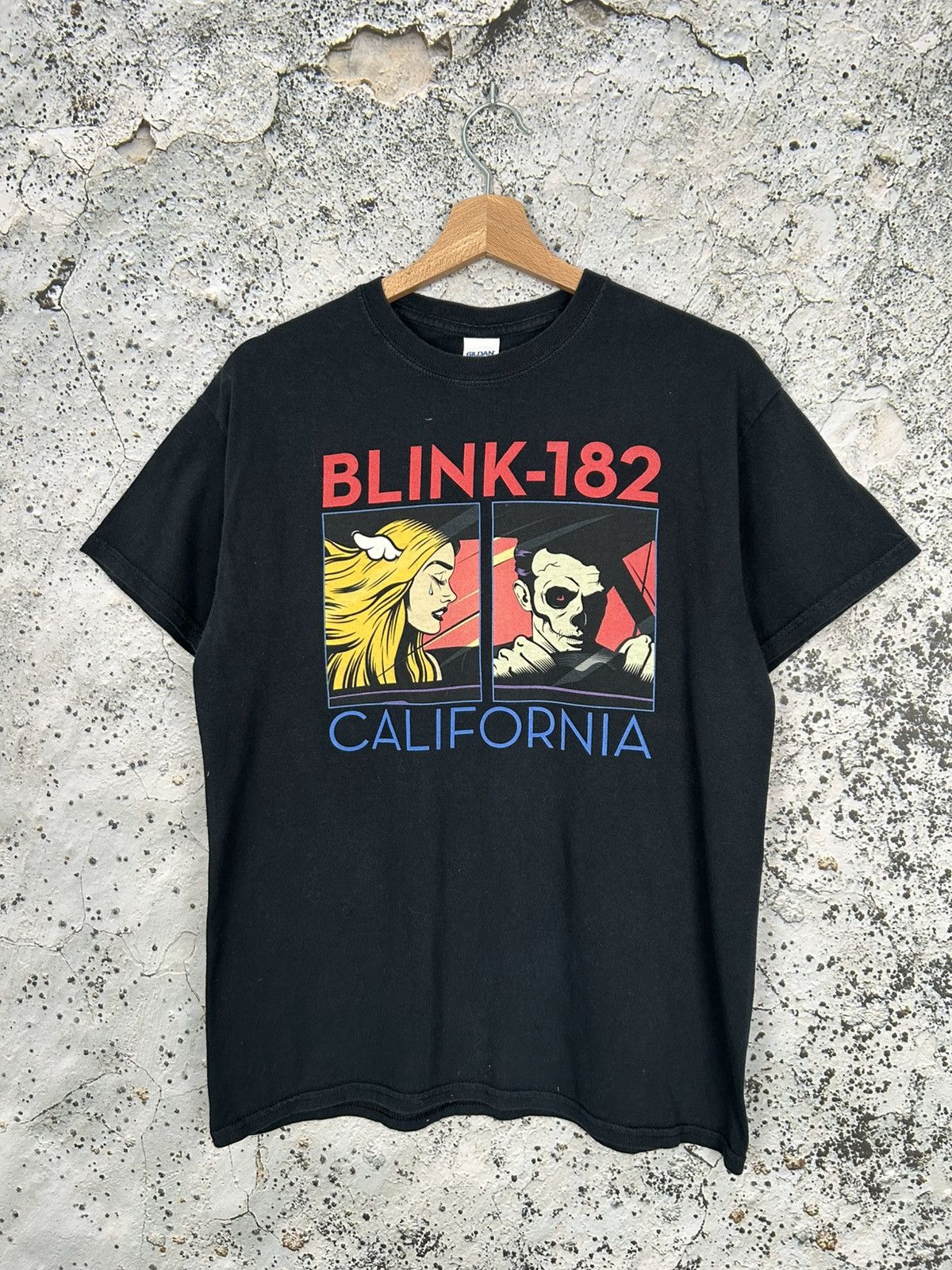 Band Tees Blink 182 Punk Rock Graphic Tee Vintage Avant Garde Horror Size US M / EU 48-50 / 2 - 1 Thumbnail