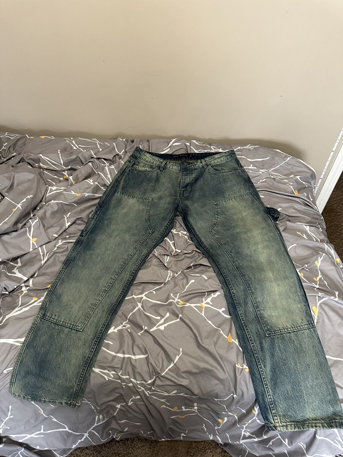 Brave Soul Double Knee Brave Soul Carpenter Pants Size US 34 / EU 50 - 1 Thumbnail