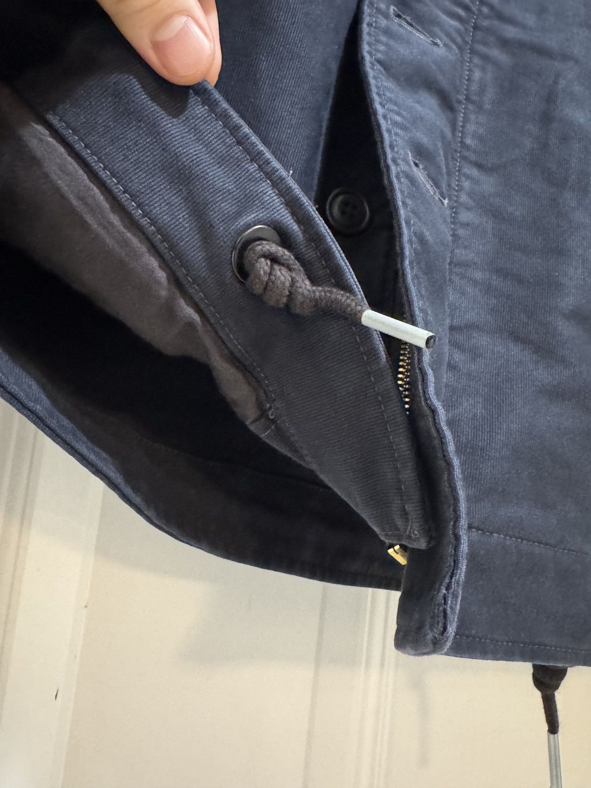 Ralph Lauren Rrl Navy Deck Jacket Vintage Size US S / EU 44-46 / 1 - 5 Thumbnail