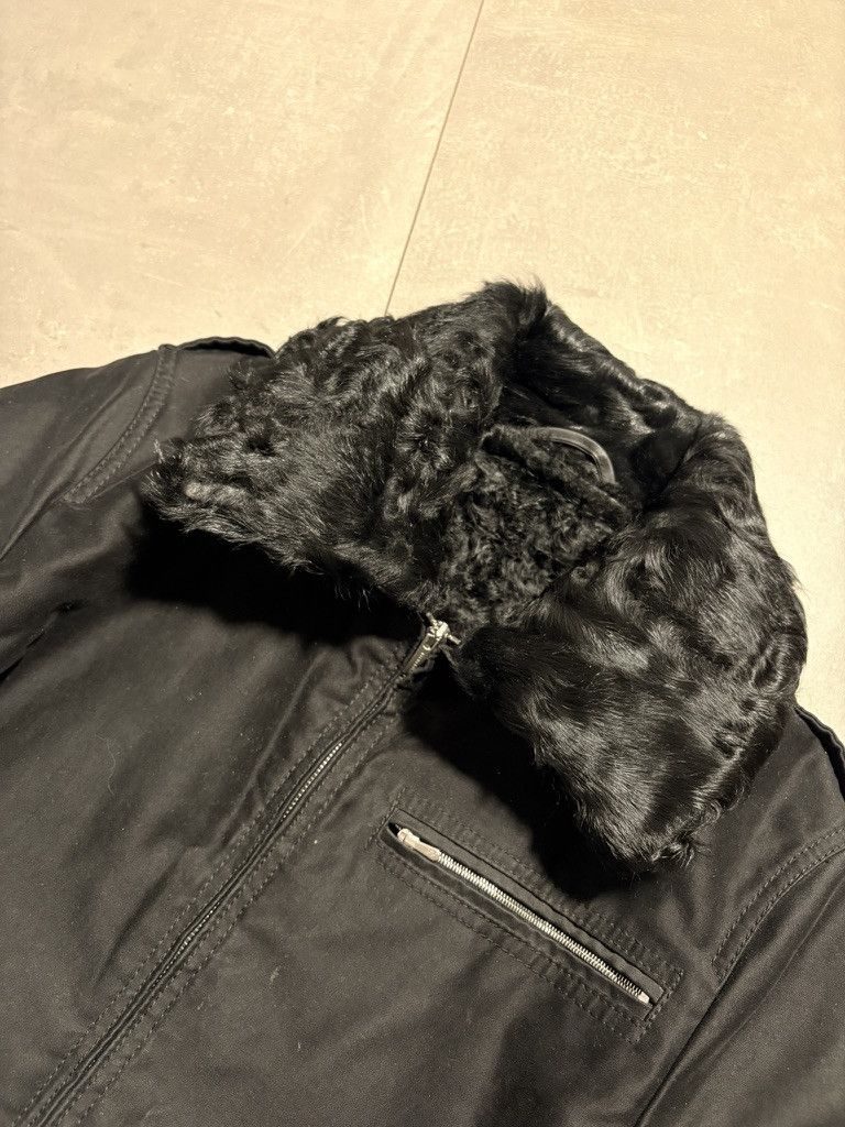 STRENESSE 2010 STRENESSE Fur Multizip Bomber Jacket Gabriele Strehle Size US M / EU 48-50 / 2 - 4 Thumbnail