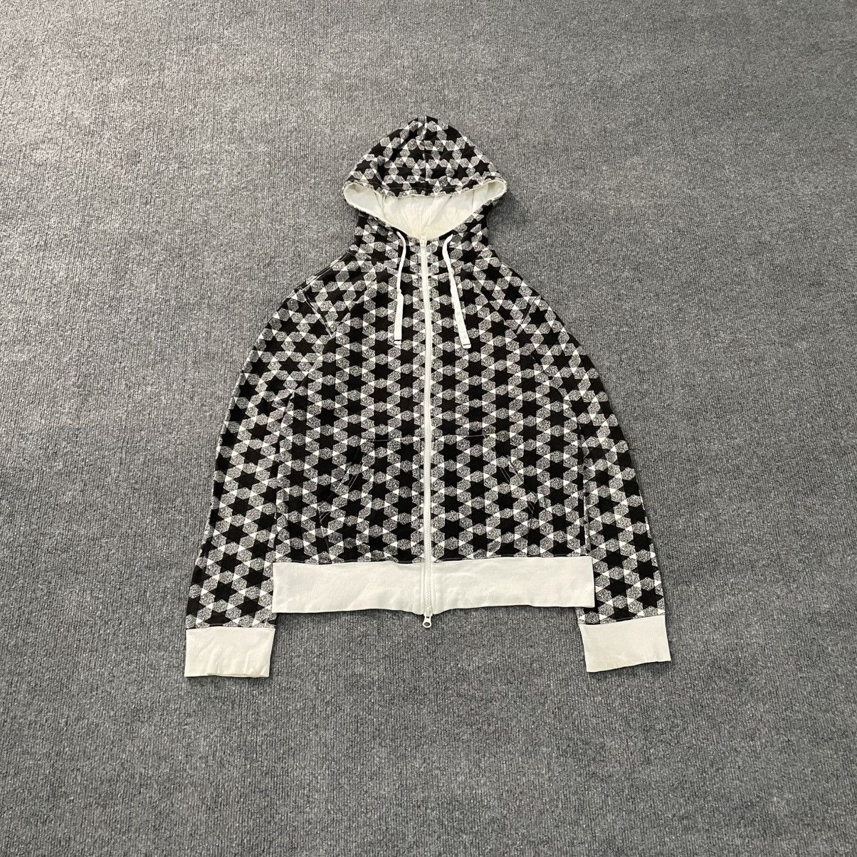 Beams Plus Japanese Beams Geometric Pattern Zip Hoodie Size US M / EU 48-50 / 2 - 1 Thumbnail