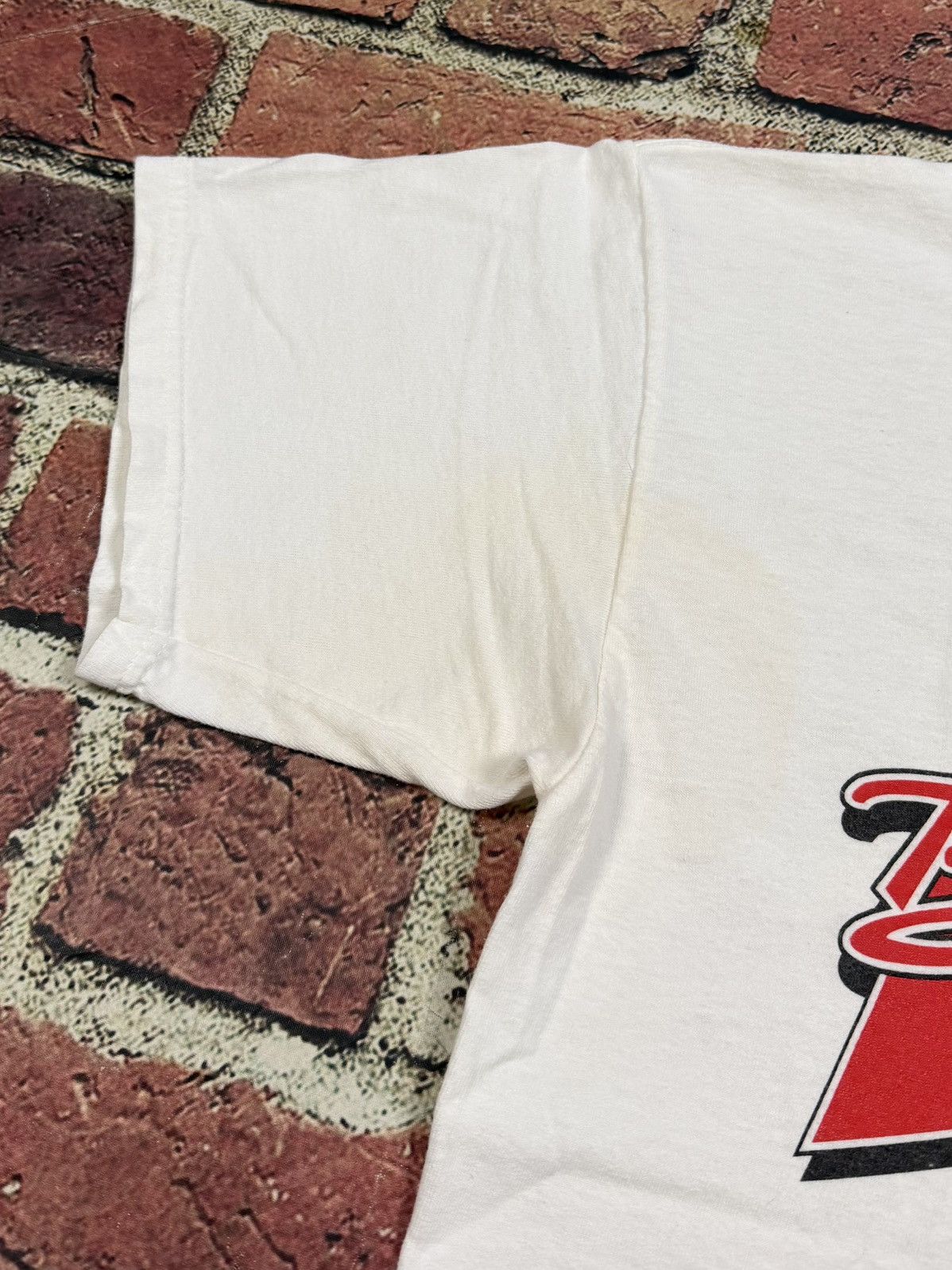 Budweiser Vintage Budweiser Beer Logo Graphic White T Shirt 1998 Size US L / EU 52-54 / 3 - 7 Thumbnail
