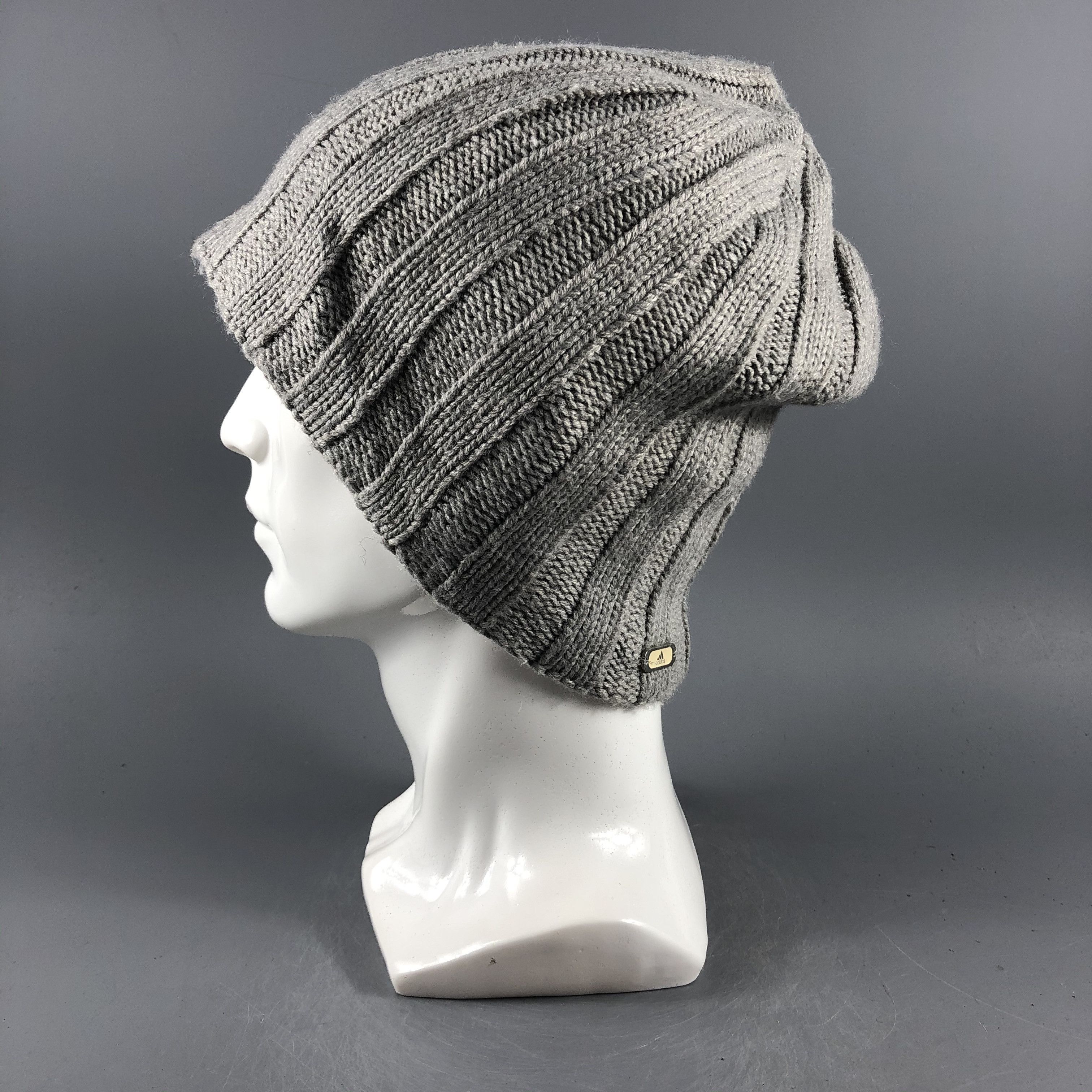 Adidas × Vintage Adidas Basic Beanie Snow Hat Snow Cap -D021 Size ONE SIZE - 1 Thumbnail