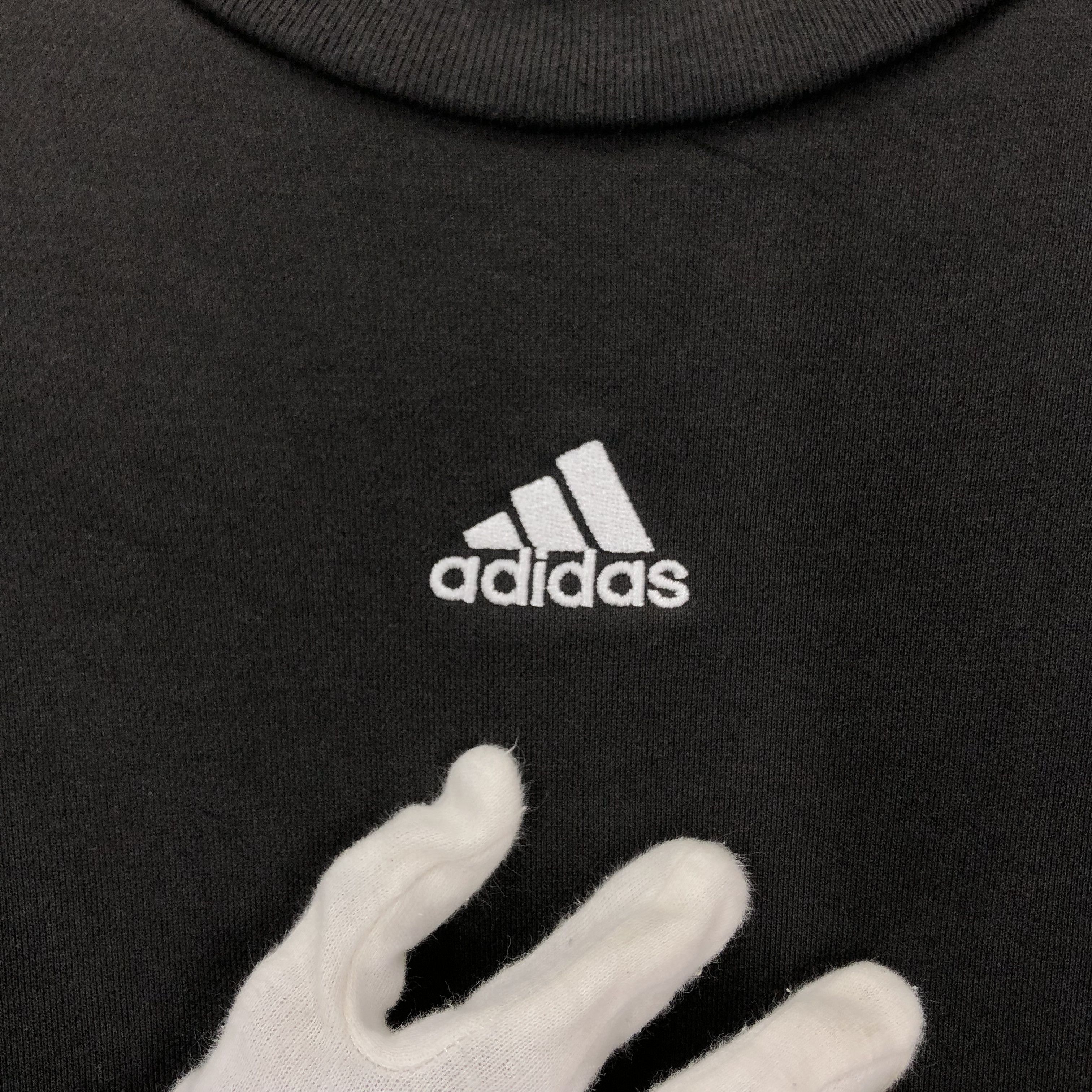 Adidas ADIDAS THREE STRIPE Crew Neck Sweatshirt #1628/03 Size US M / EU 48-50 / 2 - 2 Thumbnail