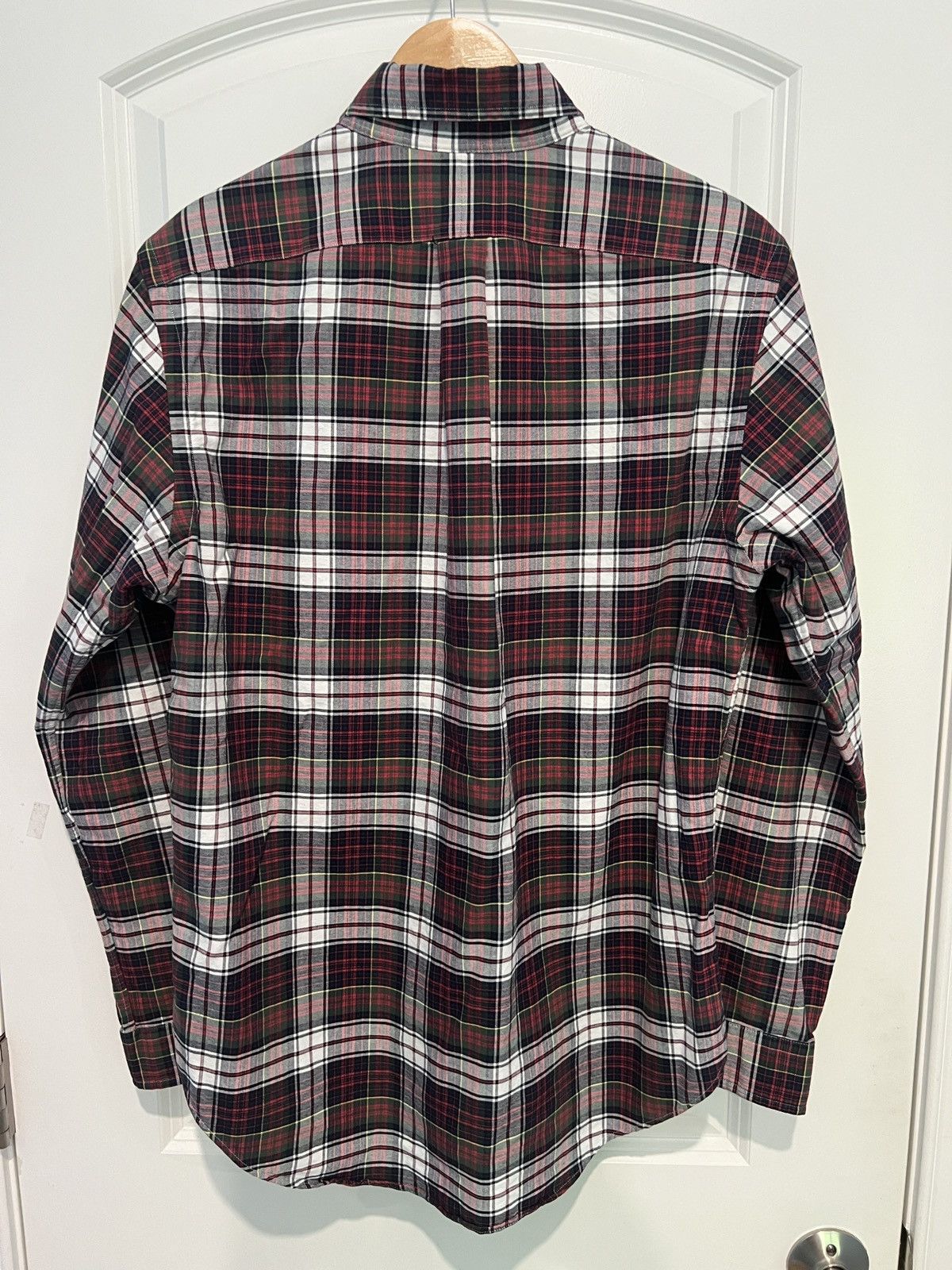 Polo Ralph Lauren Vintage Y2K Polo Ralph Lauren Plaid Red/White Button Shirt Size US M / EU 48-50 / 2 - 2 Thumbnail