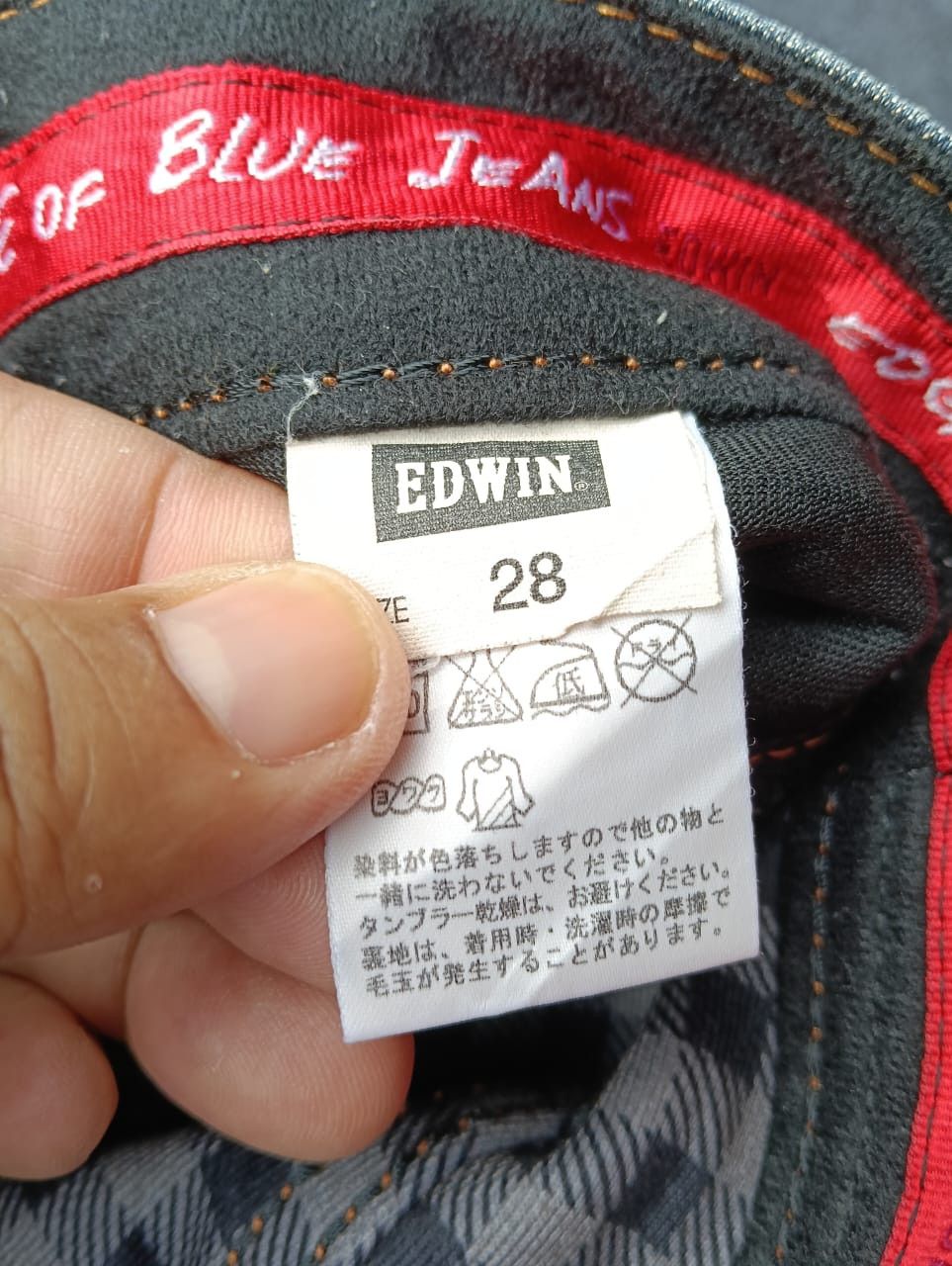 Edwin EDWIN EDGE–Crazy fade, true vintage vibes. Rare Japan denim. Size US 30 / EU 46 - 8 Thumbnail