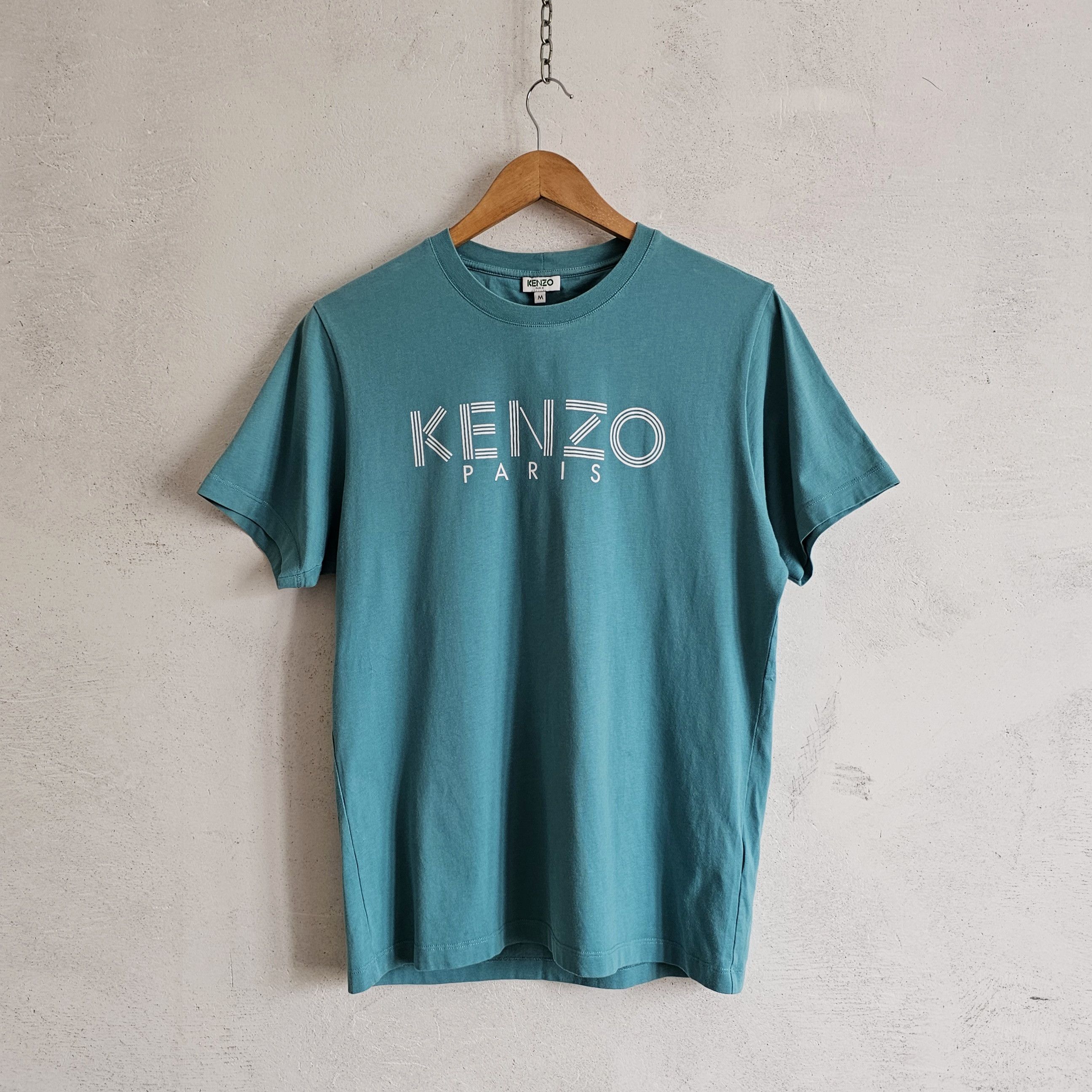 Kenzo Kenzo blue tee Size US M / EU 48-50 / 2 - 1 Thumbnail