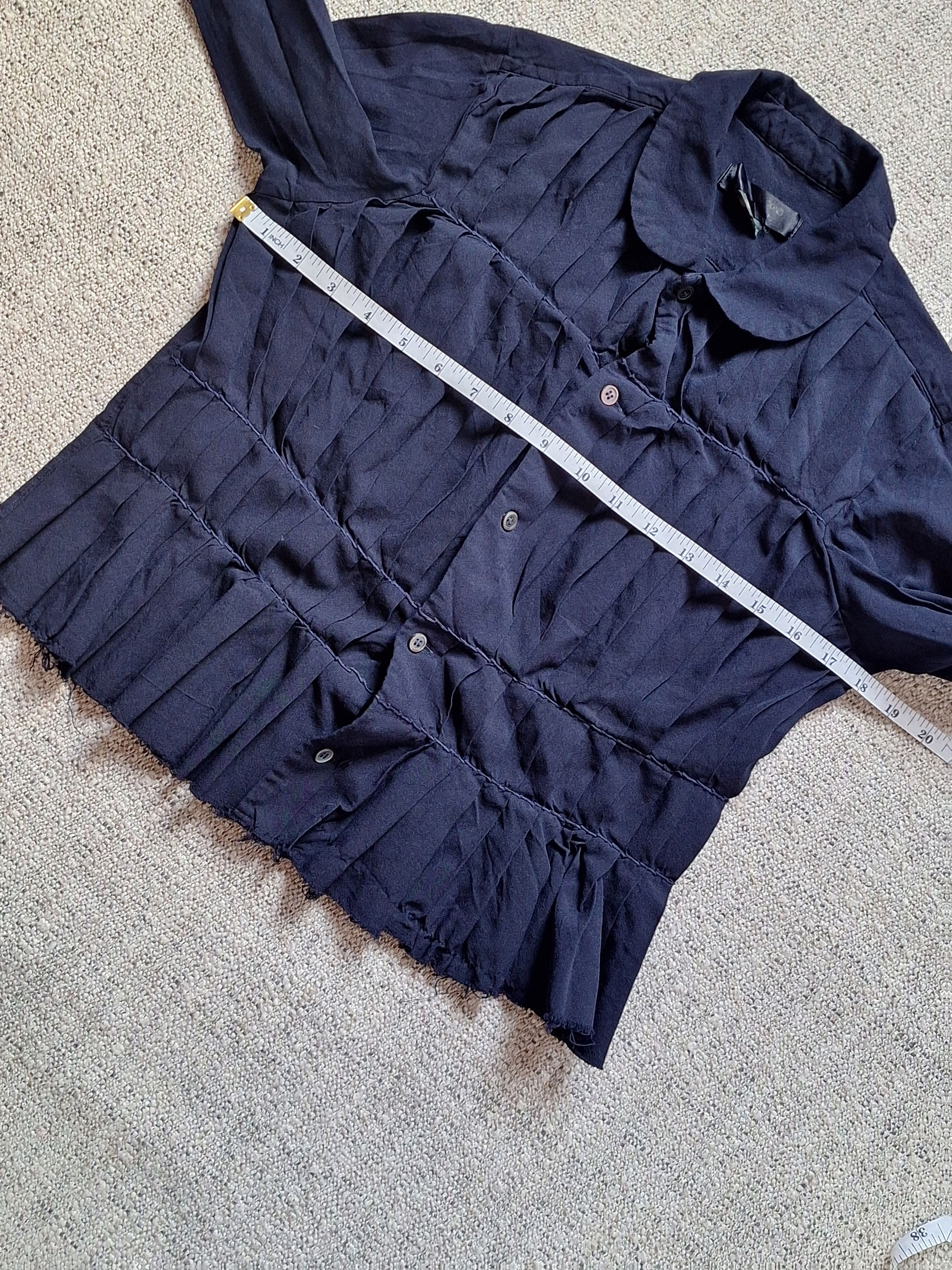 Comme des Garcons Comme des Garcons / Navy Blouse Size S / US 4 / IT 40 - 5 Thumbnail